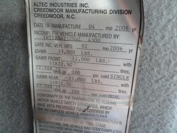 Used 2006 ALTEC LRV58