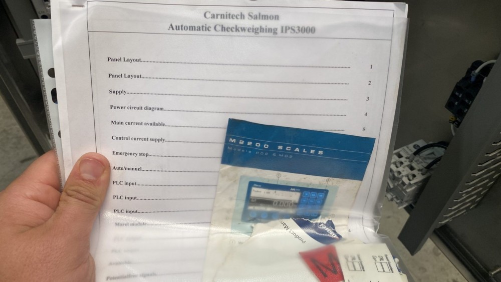 Gebruikt Marel checkweigher