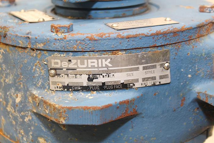 Used Dezurik 8" 3-way Air Operated Valve #43972