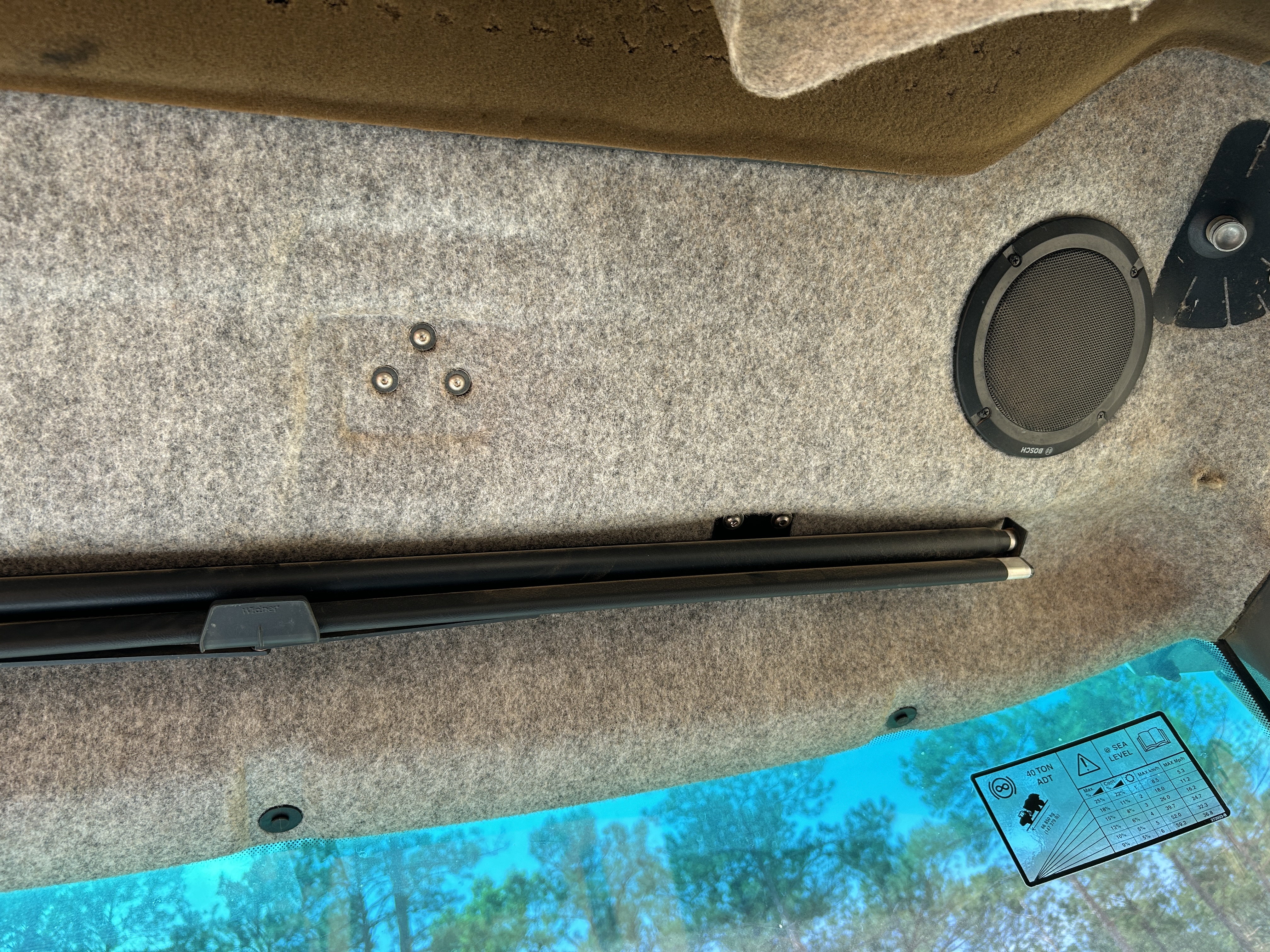 Used 2016 K-Tec K-Tec 1233 ADT scraper pulled by 2016 Bell B40D articulated dump truck