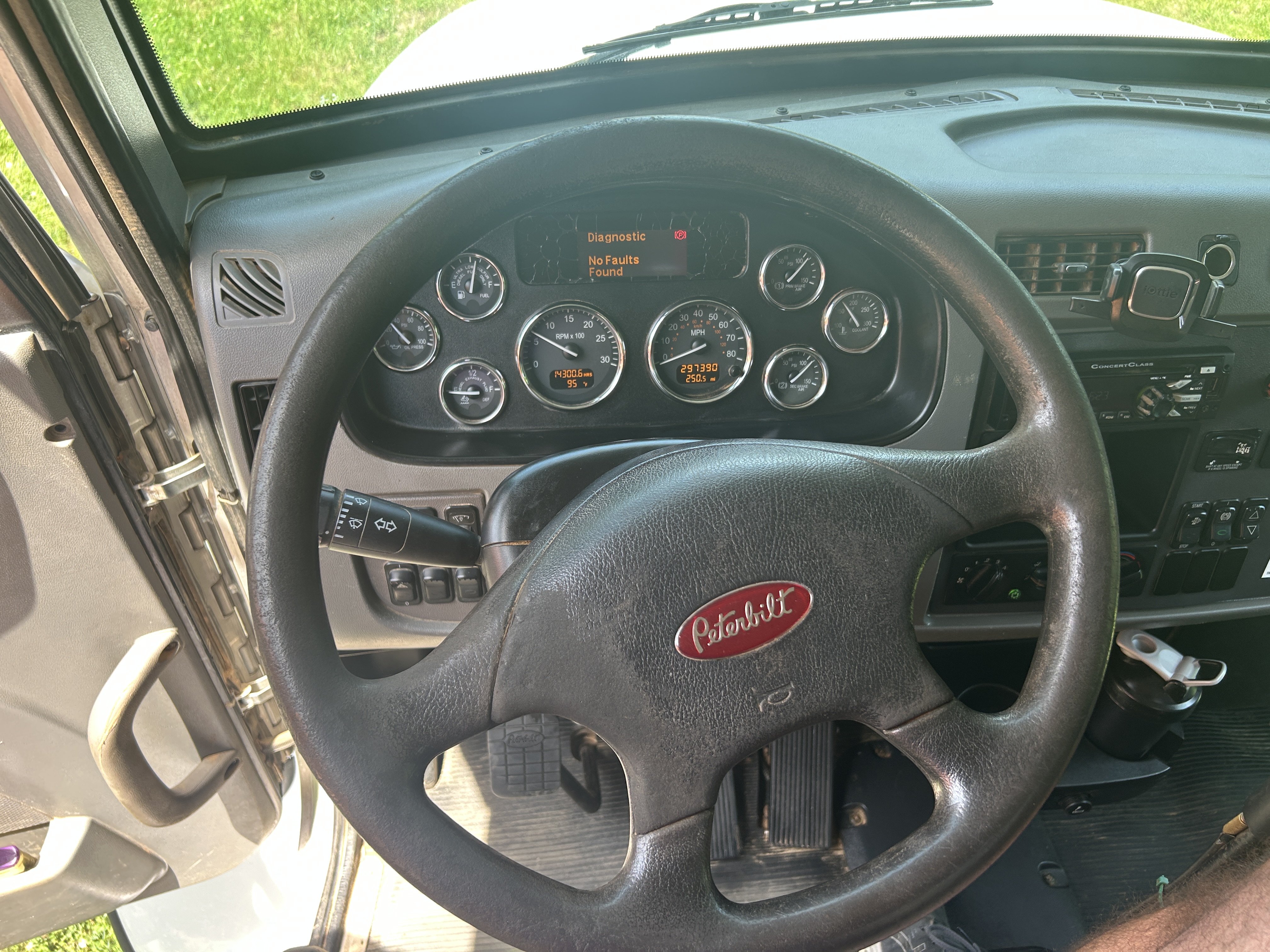 Used 2016 Peterbilt 348 Tri Axle Dump truck - basically one owner