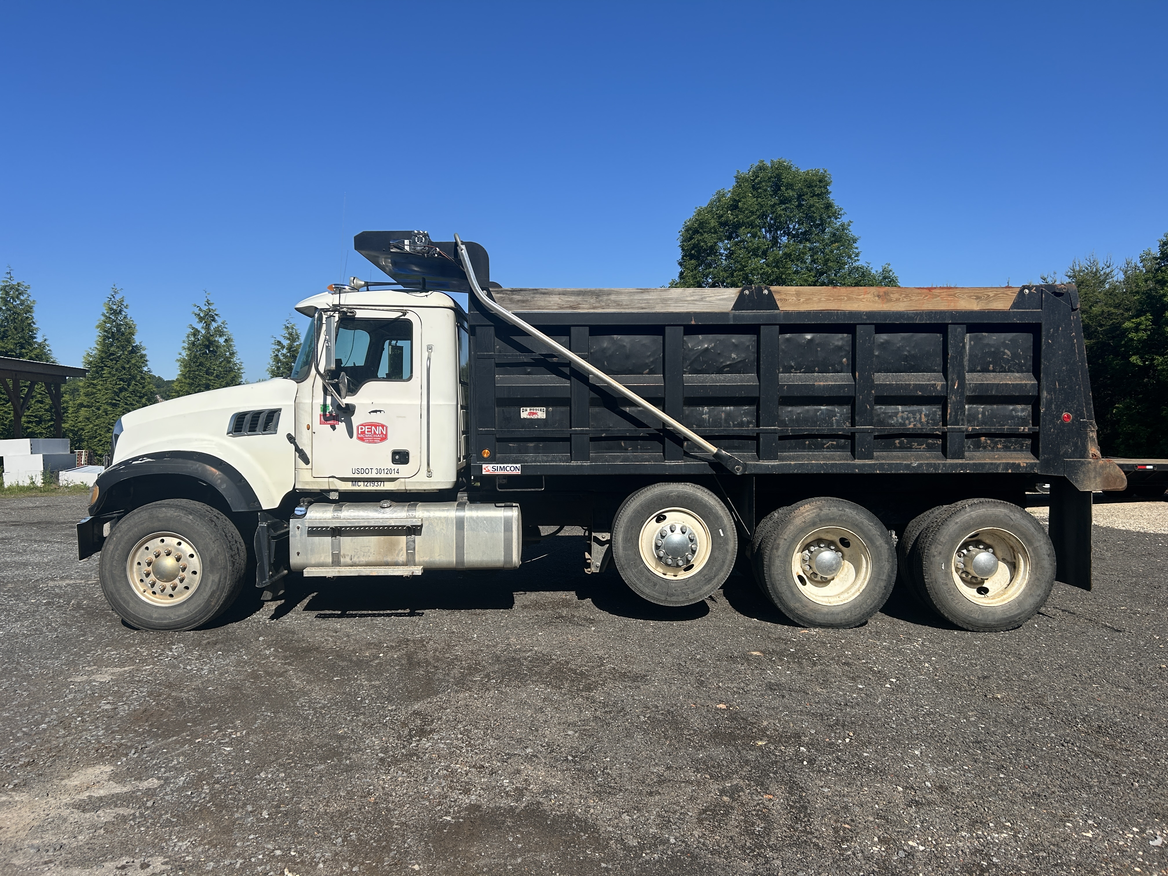 Used 2011 Mack GU713 Granite Tri Axle Dump Truck