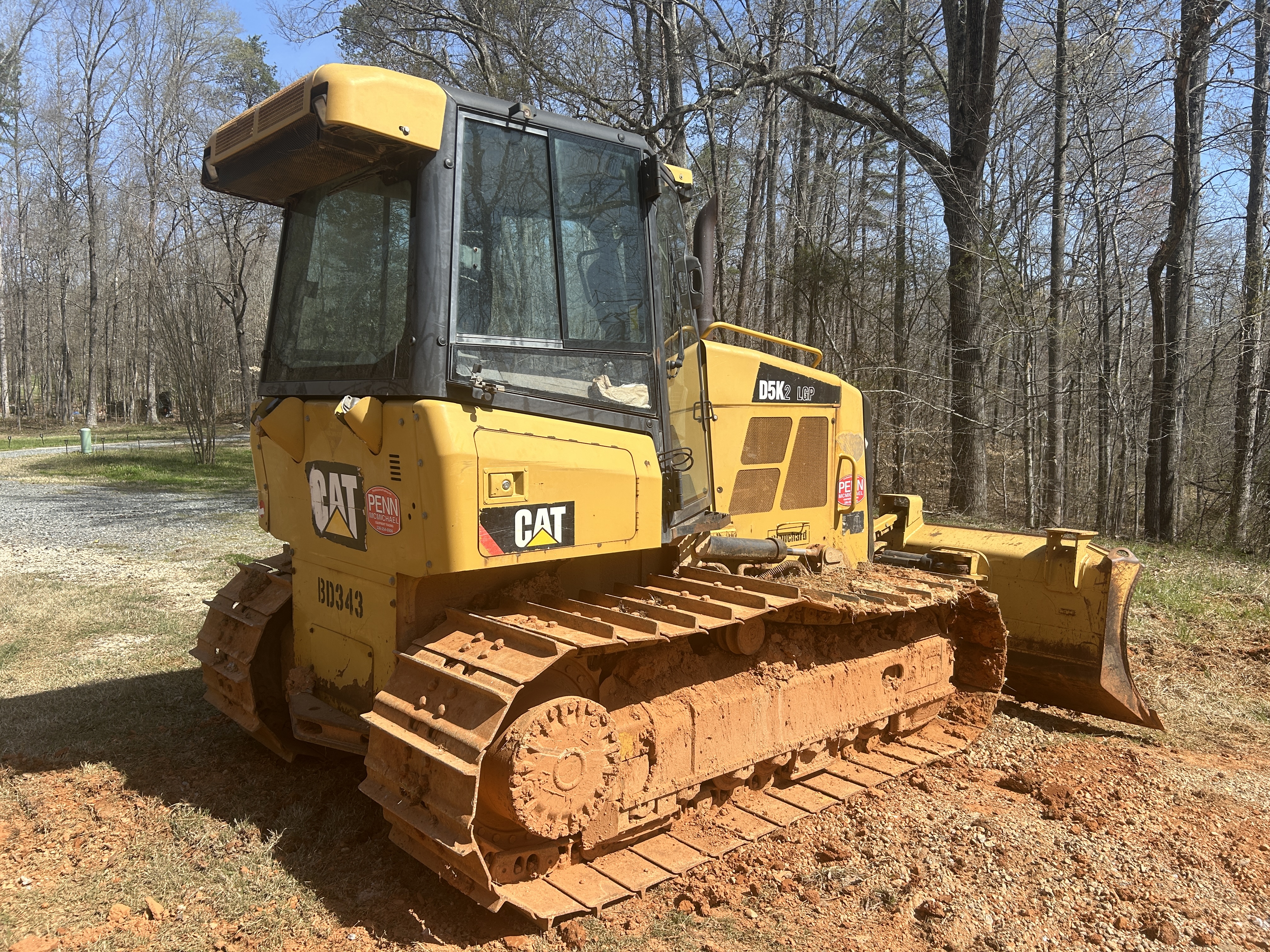 Used 2012 Caterpillar D5K2 LGP