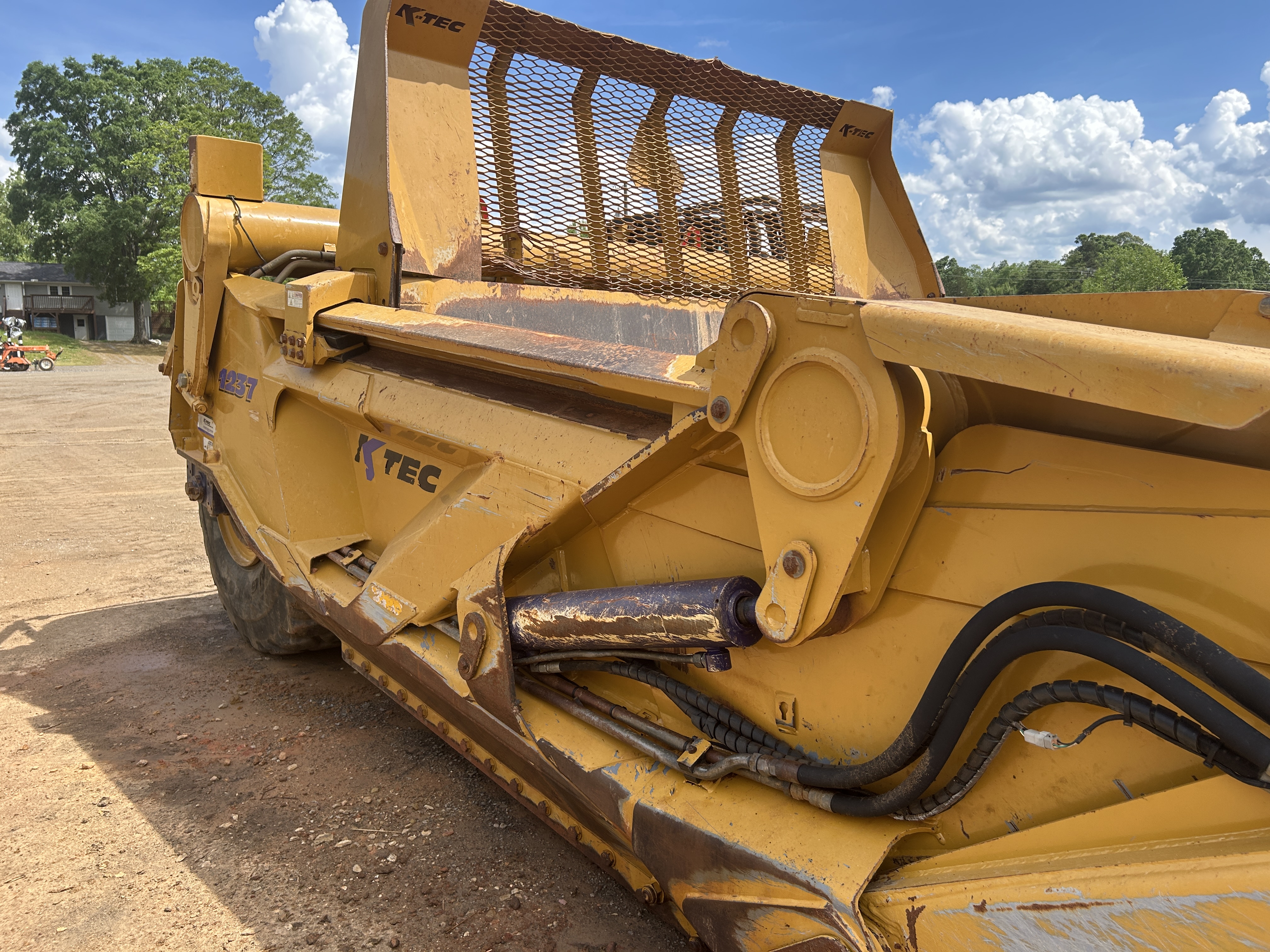 Used 2015 Bell B40D with 2016 K-Tech 1233 ADT Scraper