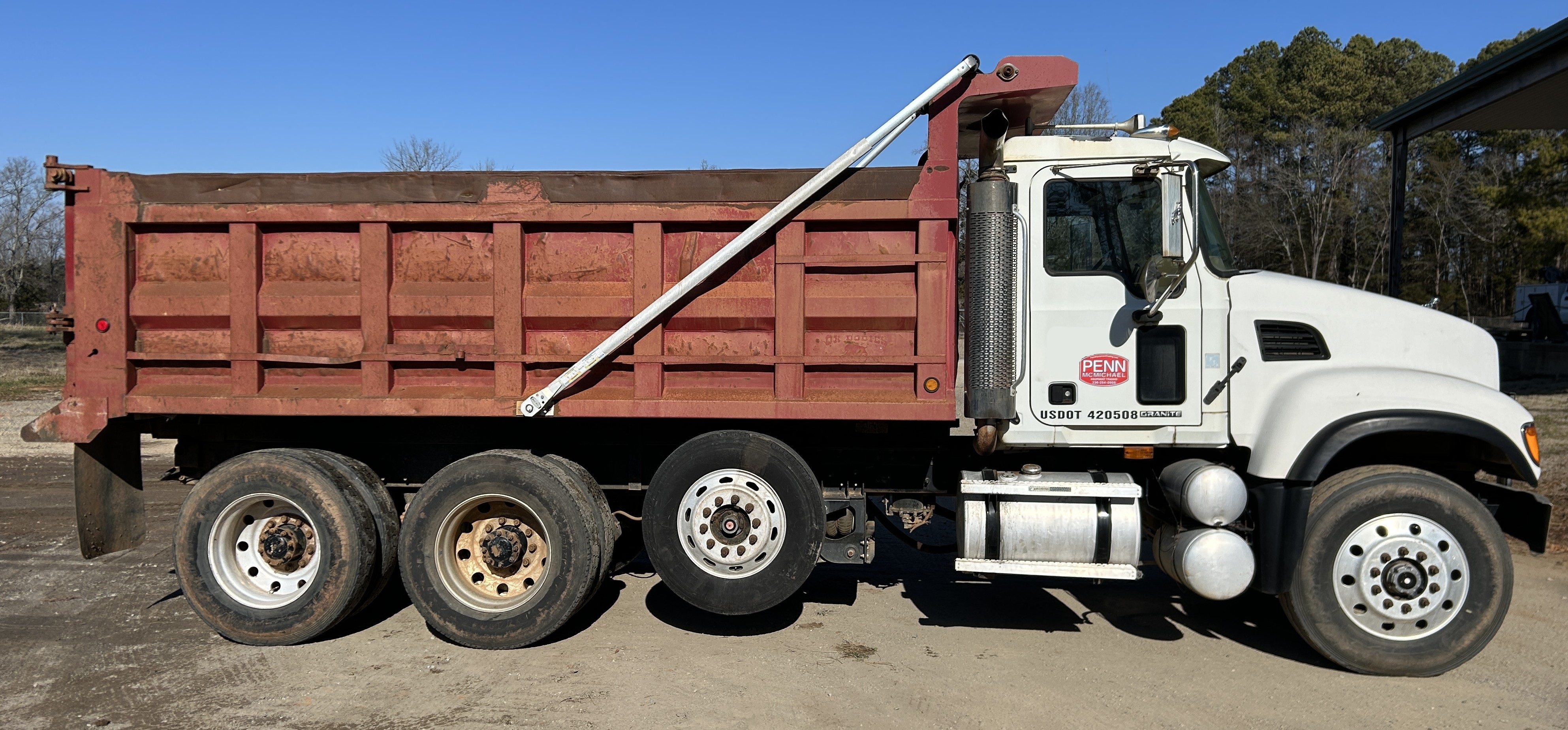 Used 2005 Mack Granite CV713 Dump Truck