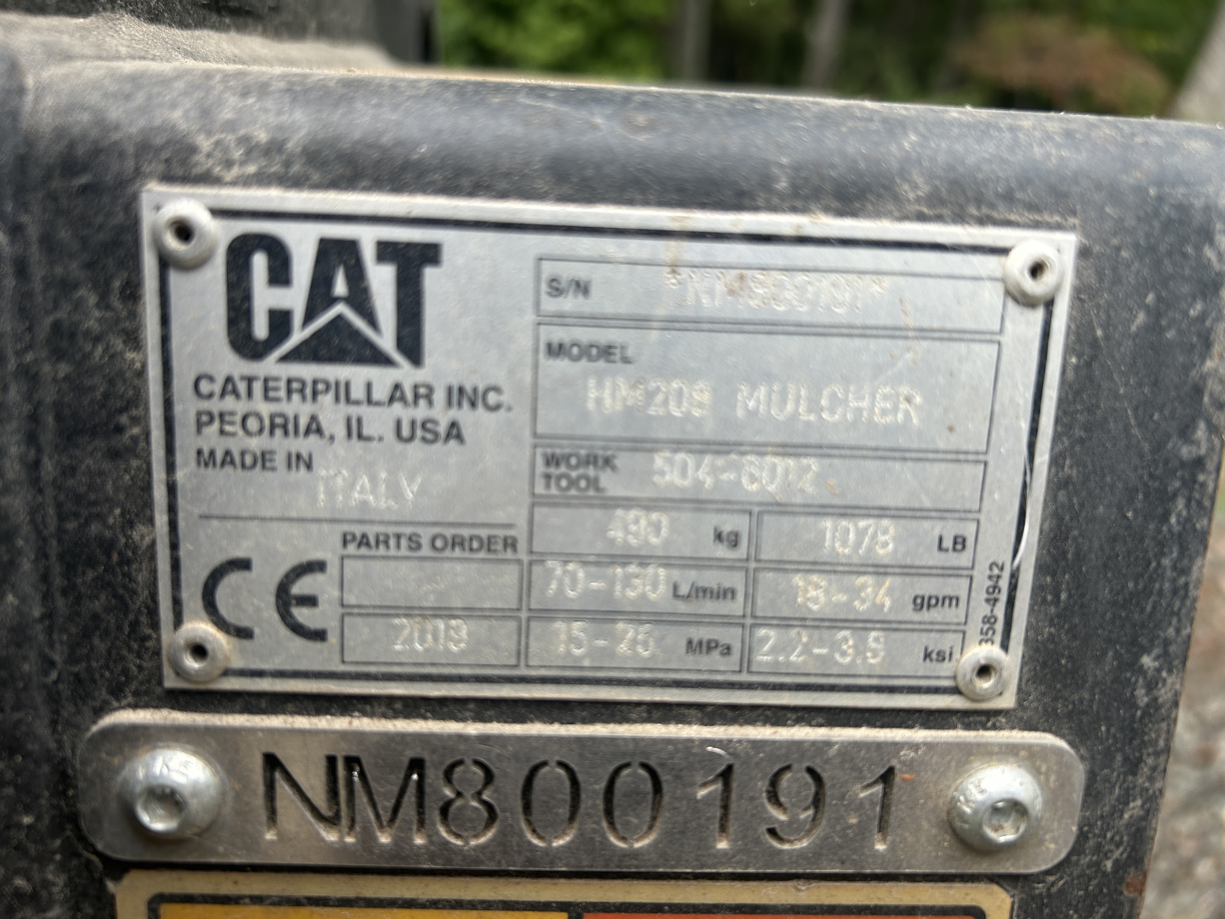 Used 2022 Caterpillar HM208