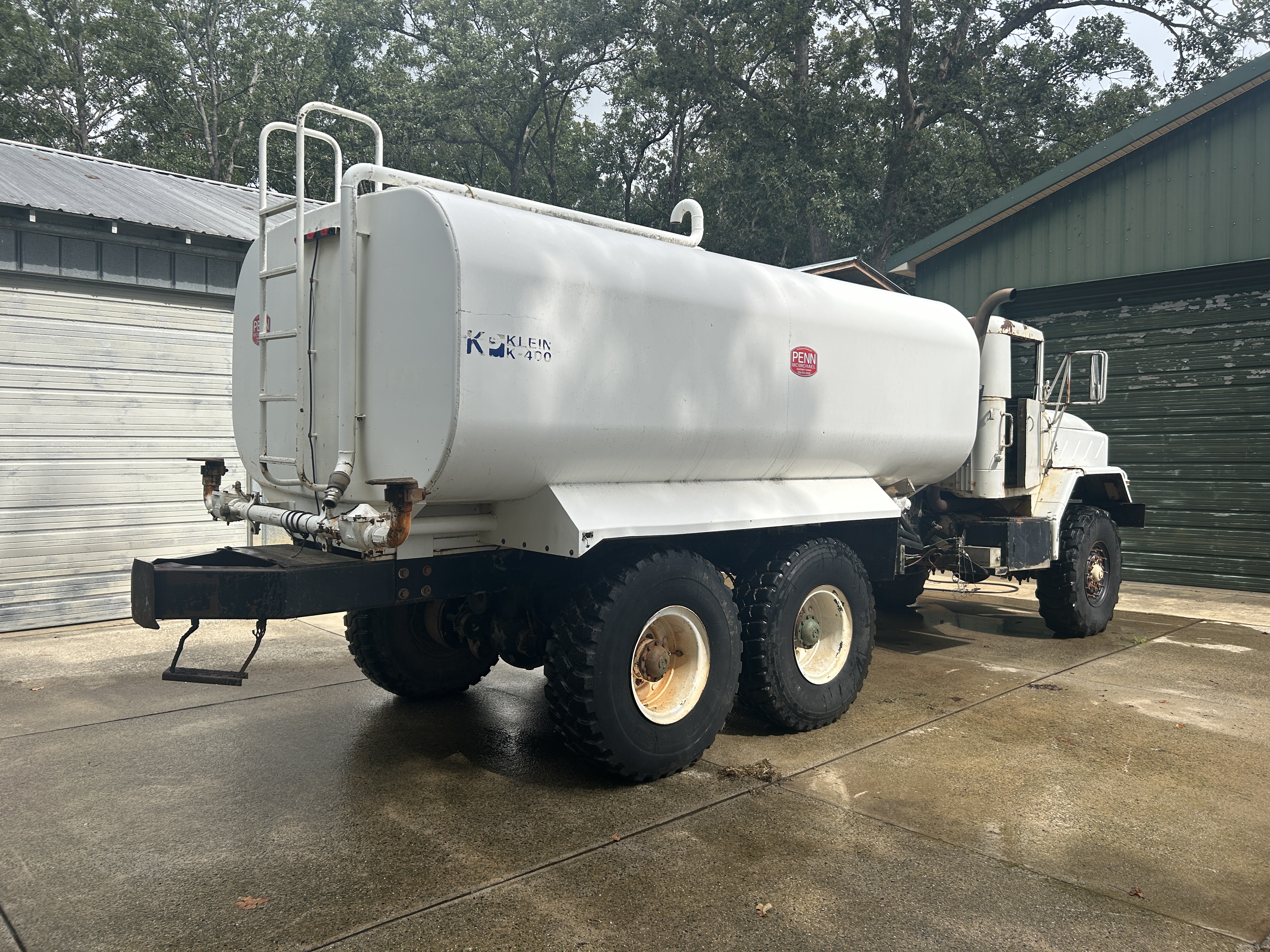 Used 2006 Klein K-400 mounted on military truck