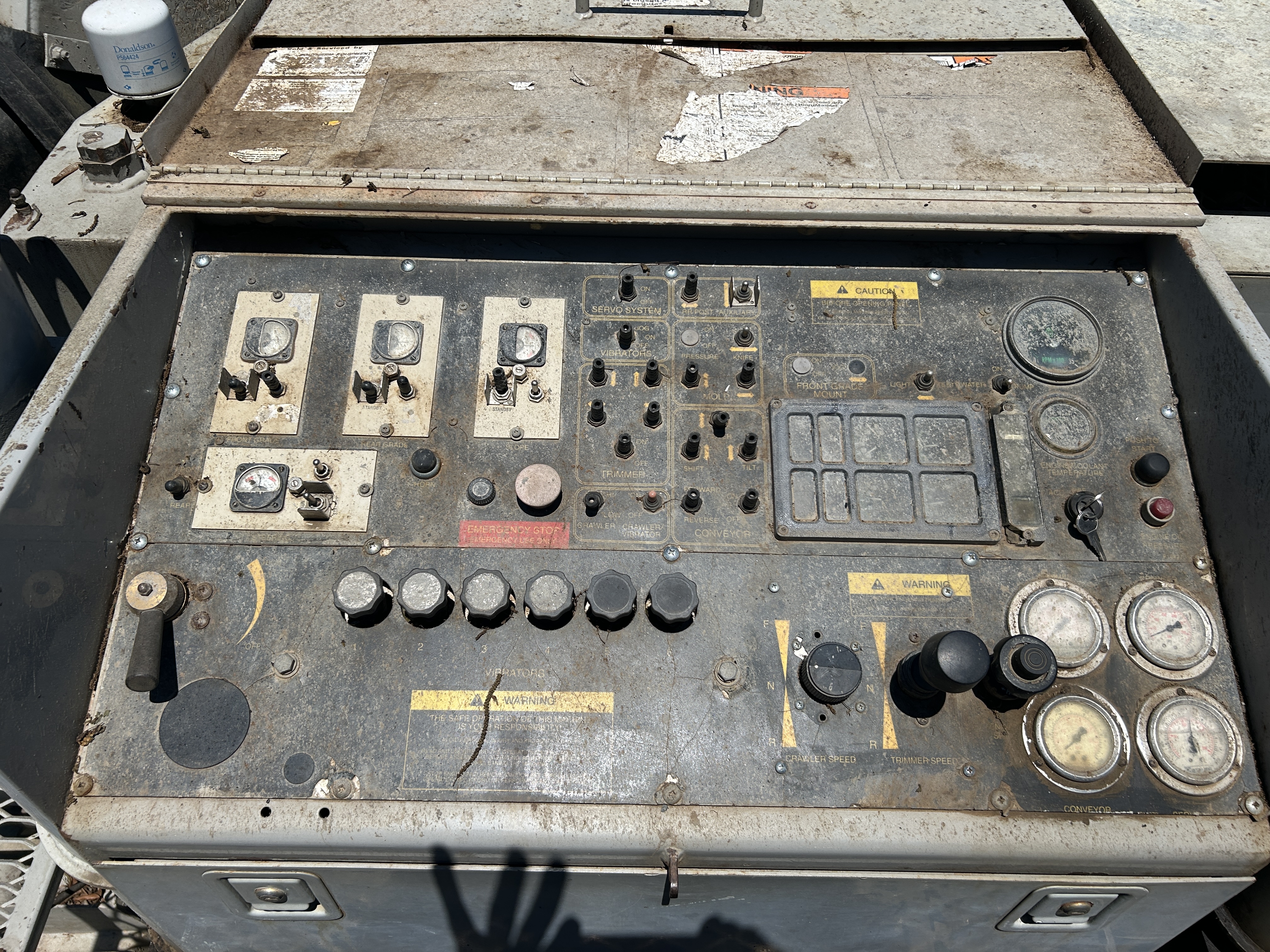 Used 2002 Power Curbers 5700B Curb & Gutter machine with 4 DifferentForms