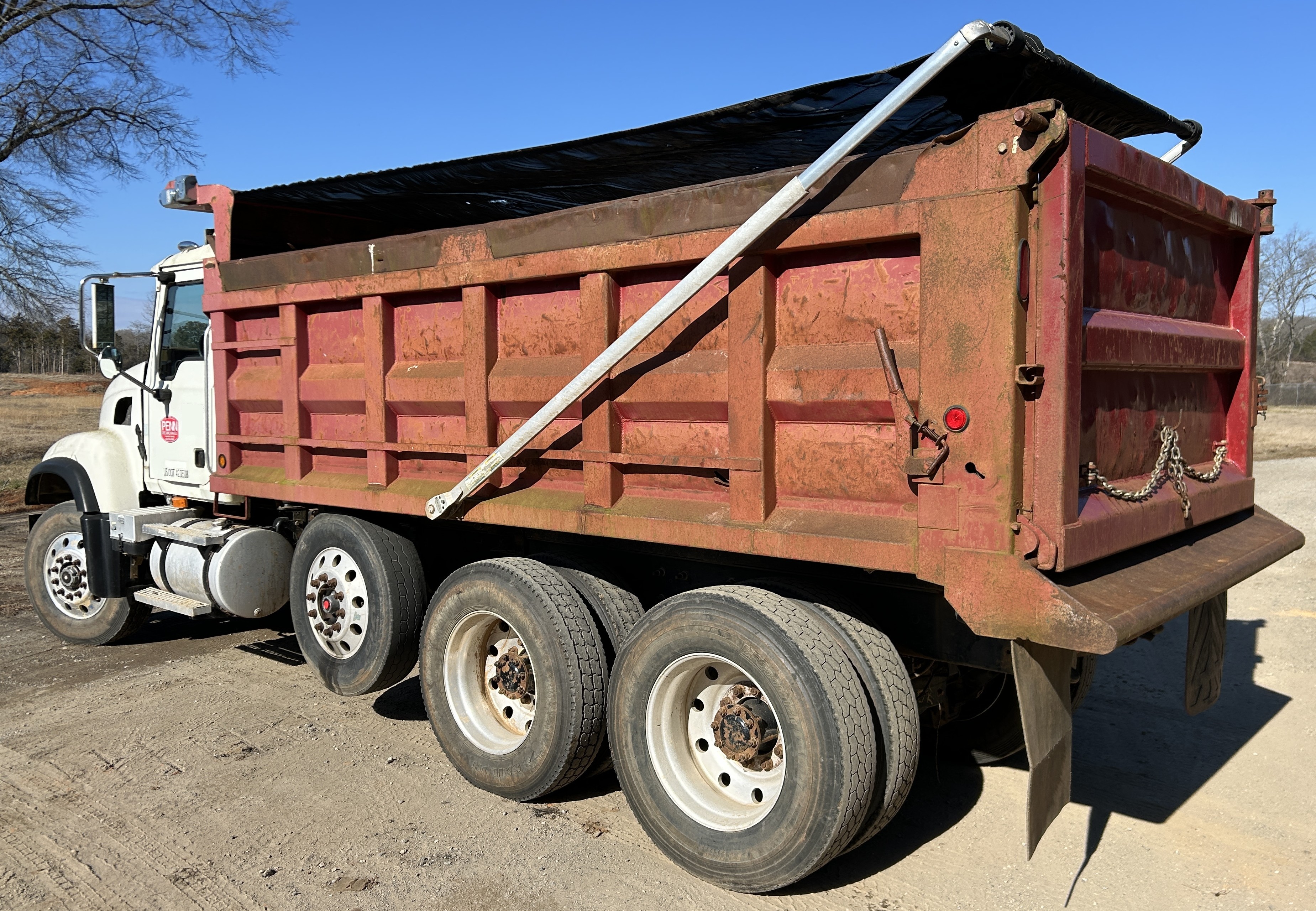 Used 2005 Mack Granite CV713 Dump Truck