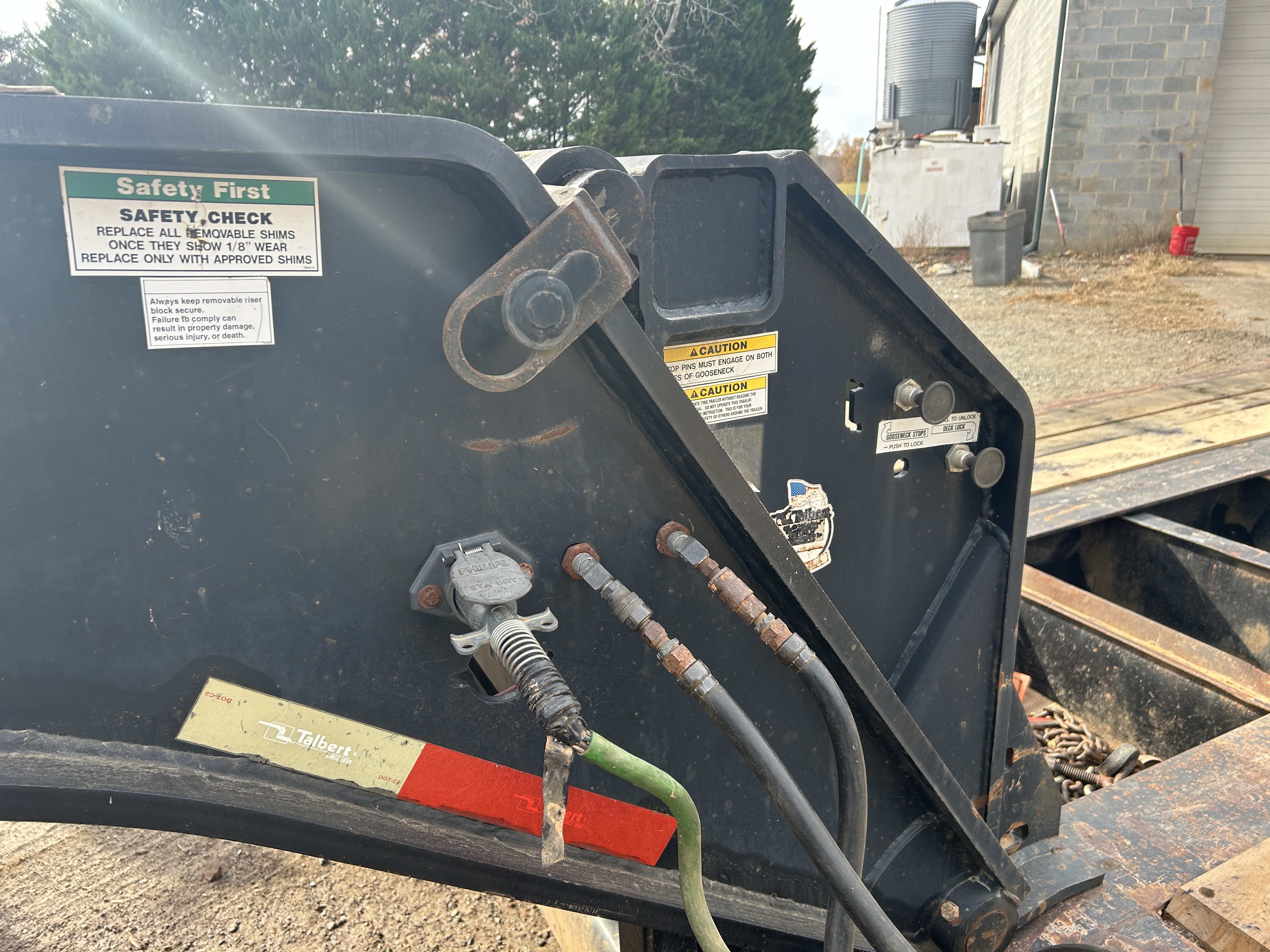 Used 2010 Talbert 51 Ton Lowboy