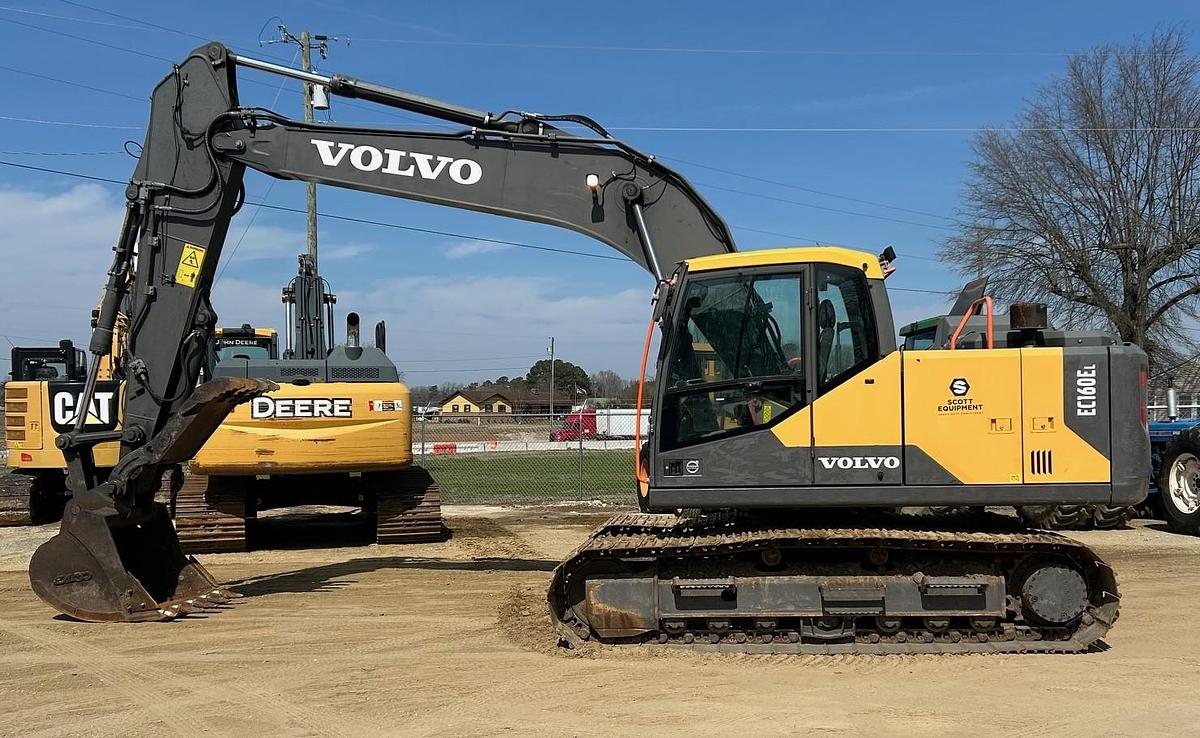 Used 2019 Volvo EC160EL with hyd thumb