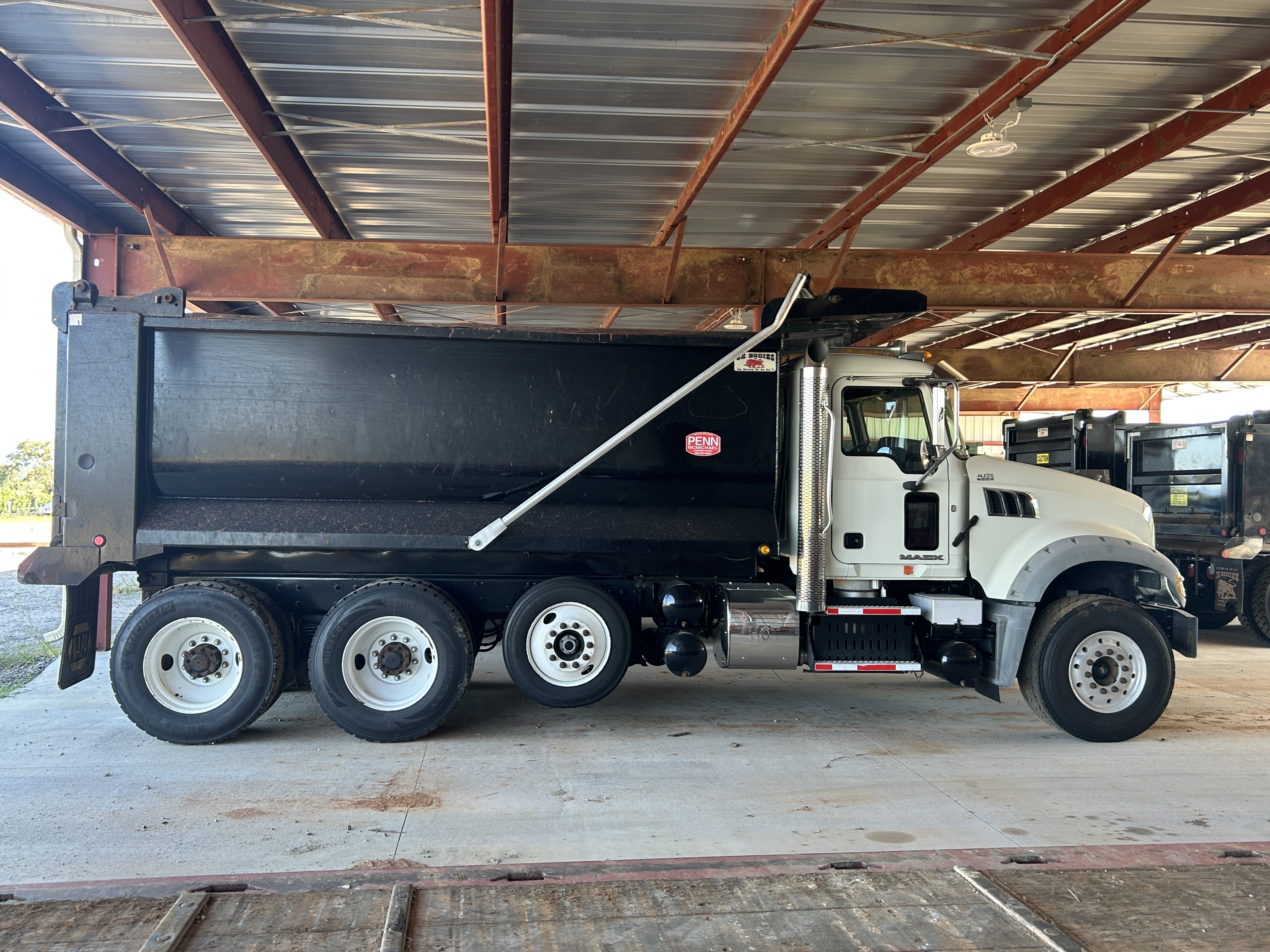 Used 2017 Mack GU713 Tri Axle Dump Truck - Automatic