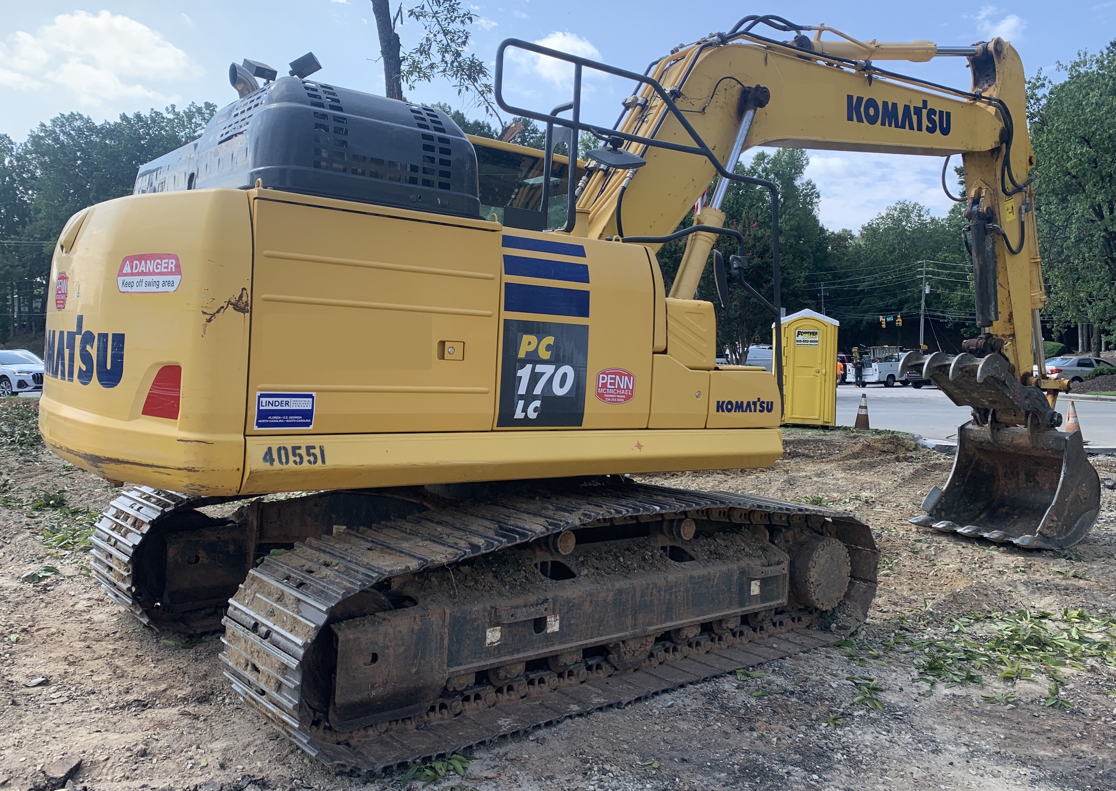 Used 2017 Komatsu PC170LC-11