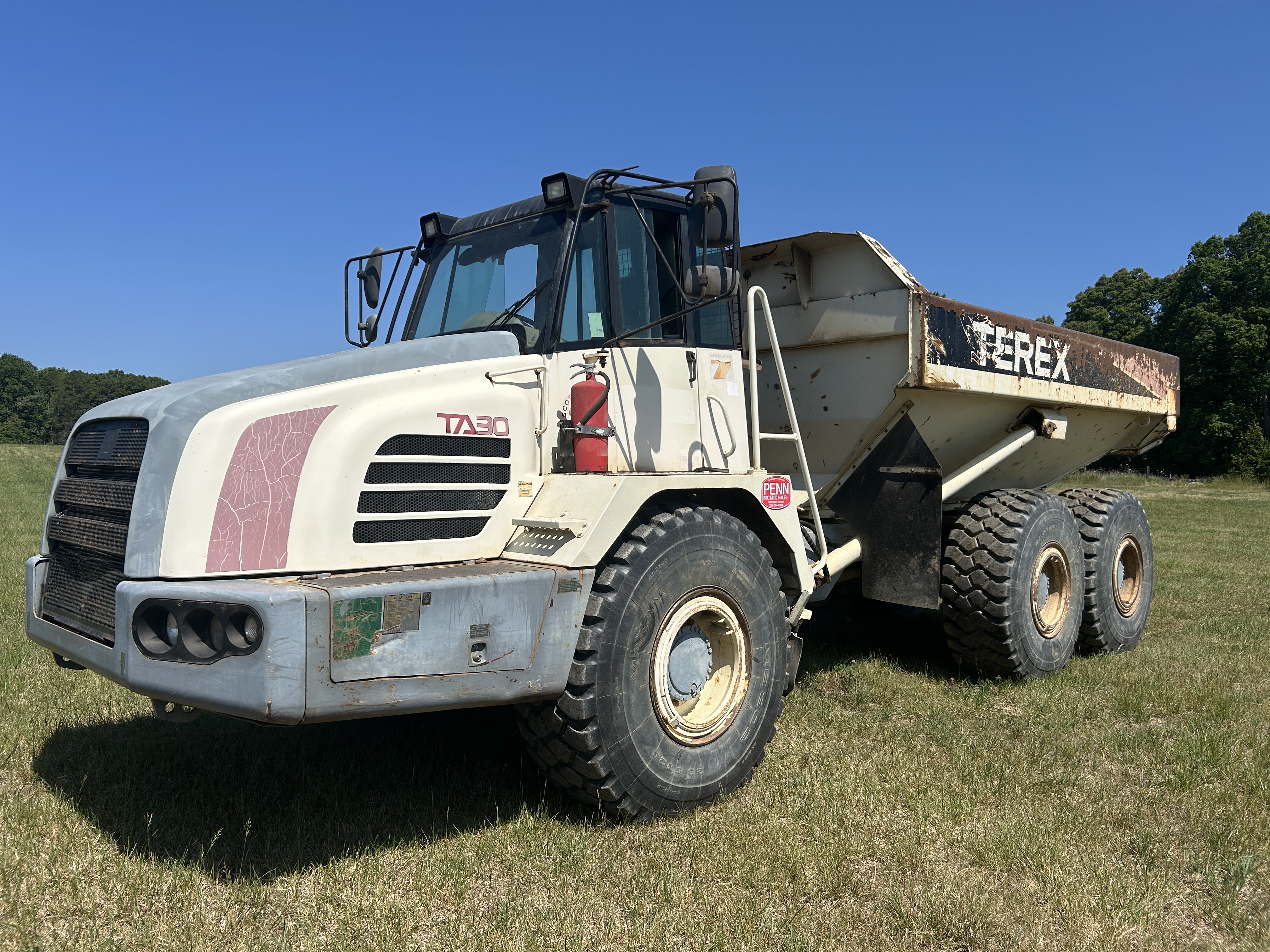 Used 2005 Terex (2) TA30 Generation 7 Trucks