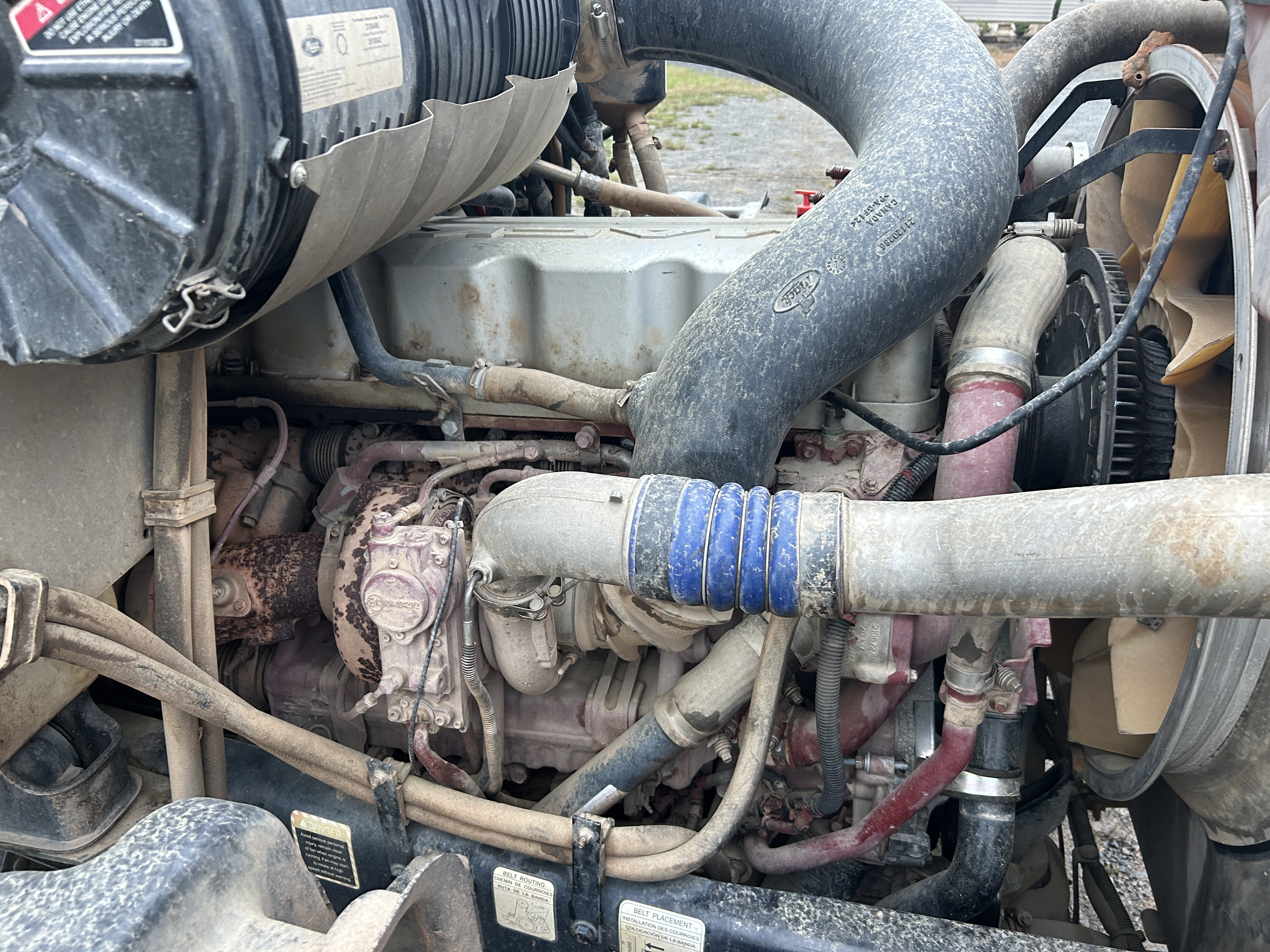 Used 2014 Mack Granite GU713 Quad Axle Dump Truck - Automatic