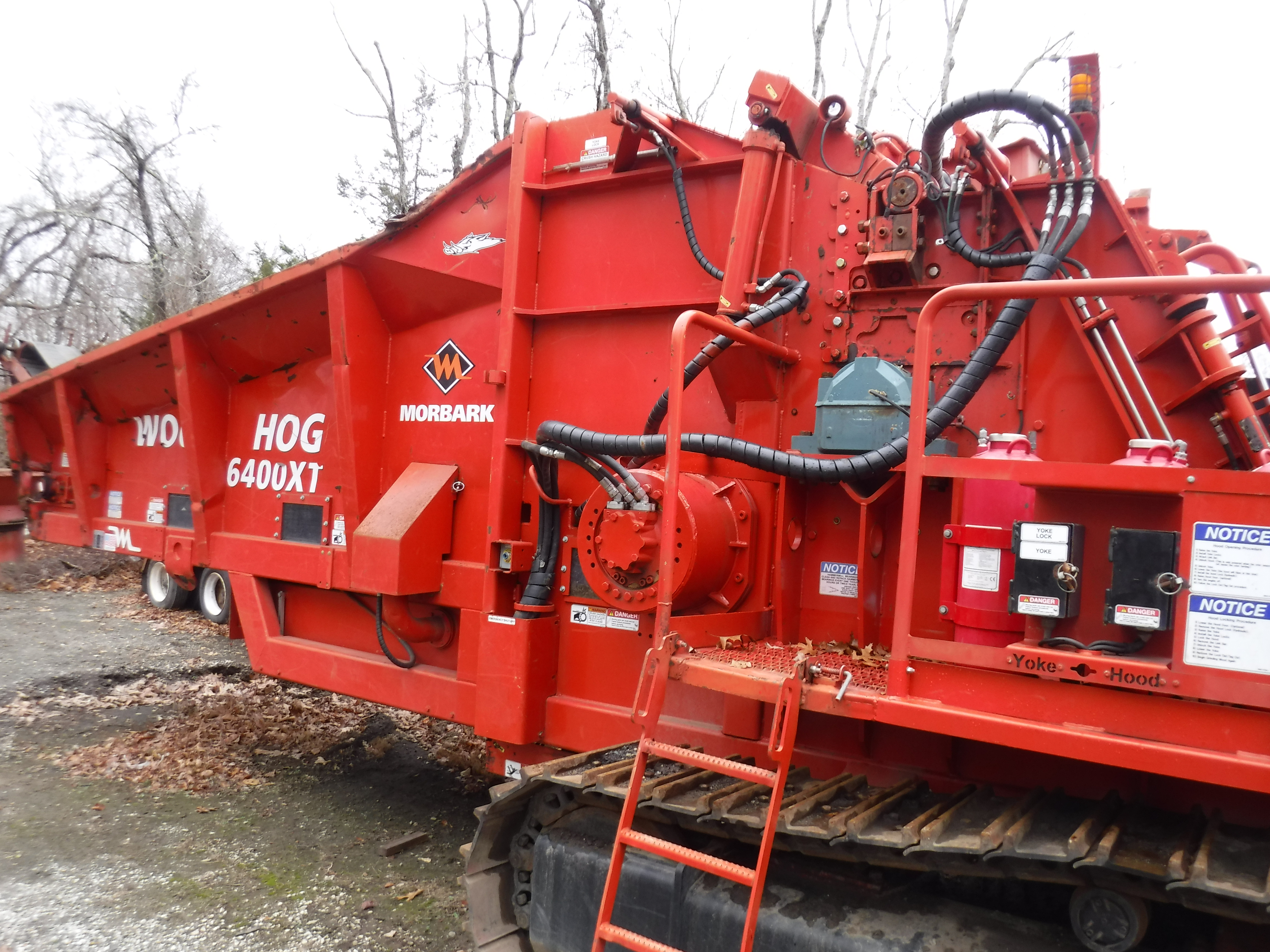Used 2019 Morbark 6400XT Wood Hog Horizontal Grinder