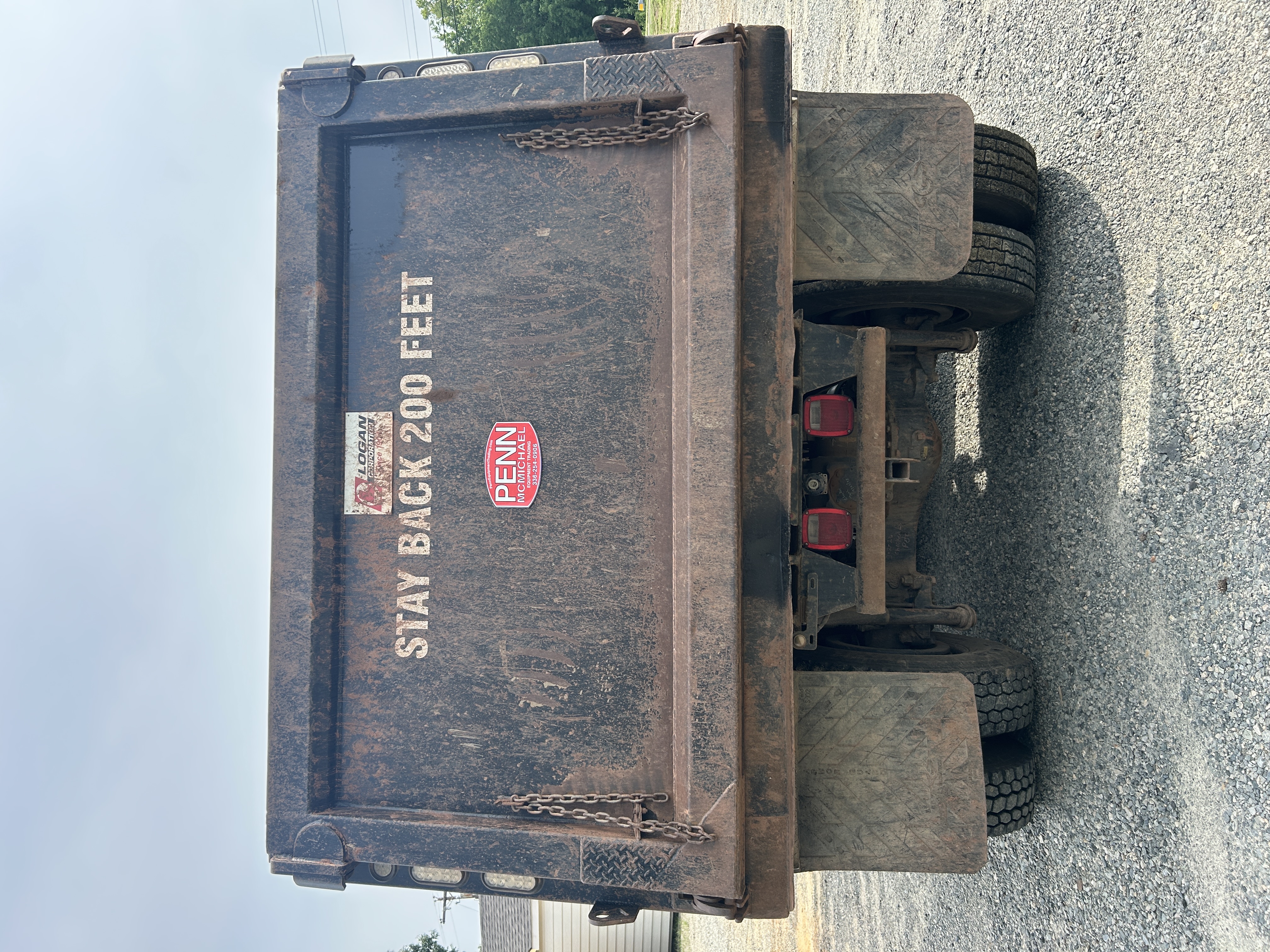 Used 2018 Mack Granite GU713 Quad Axle Dump Truck - automatic