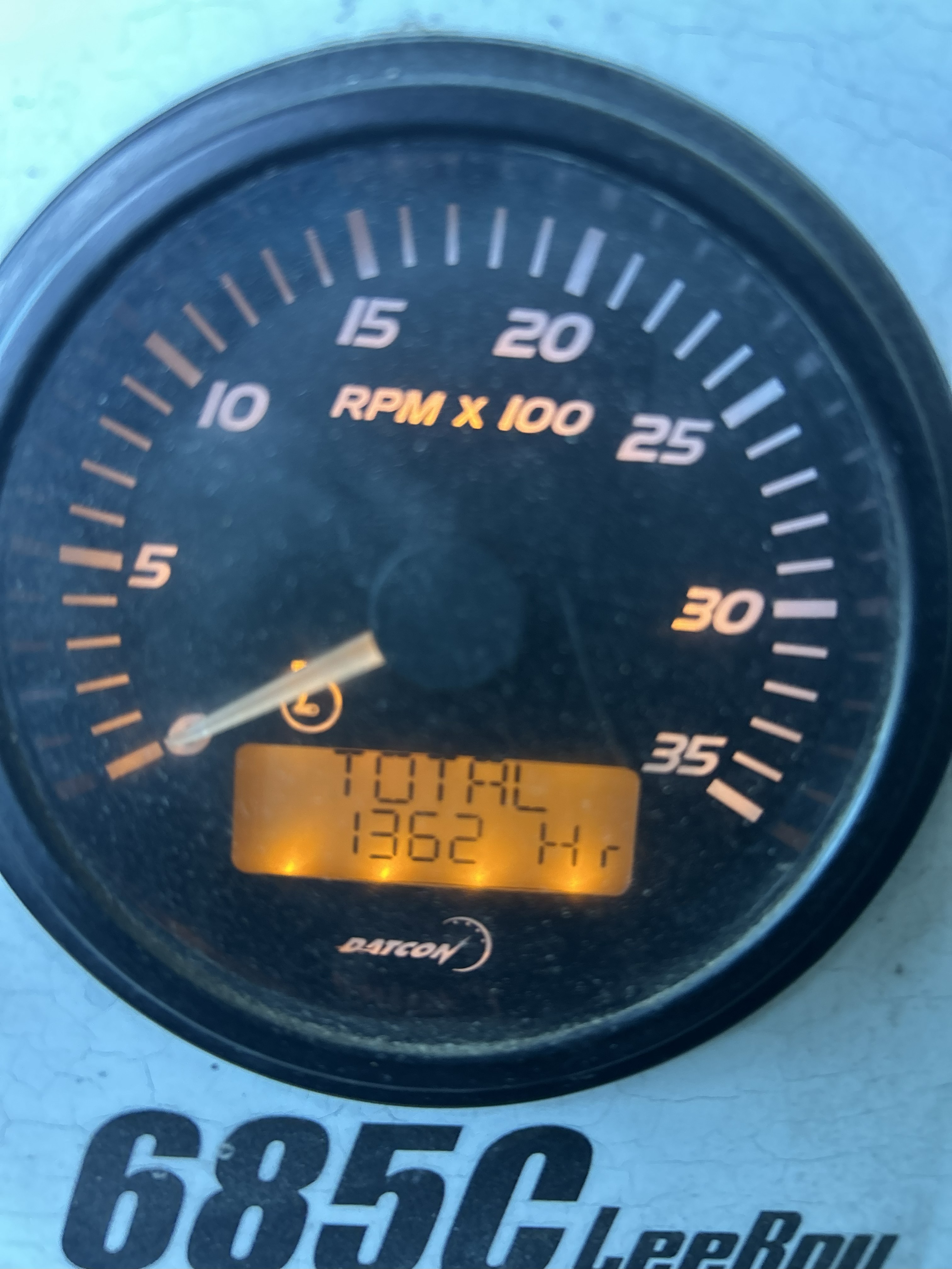 Used 2017 Leeboy 685C with only 1362