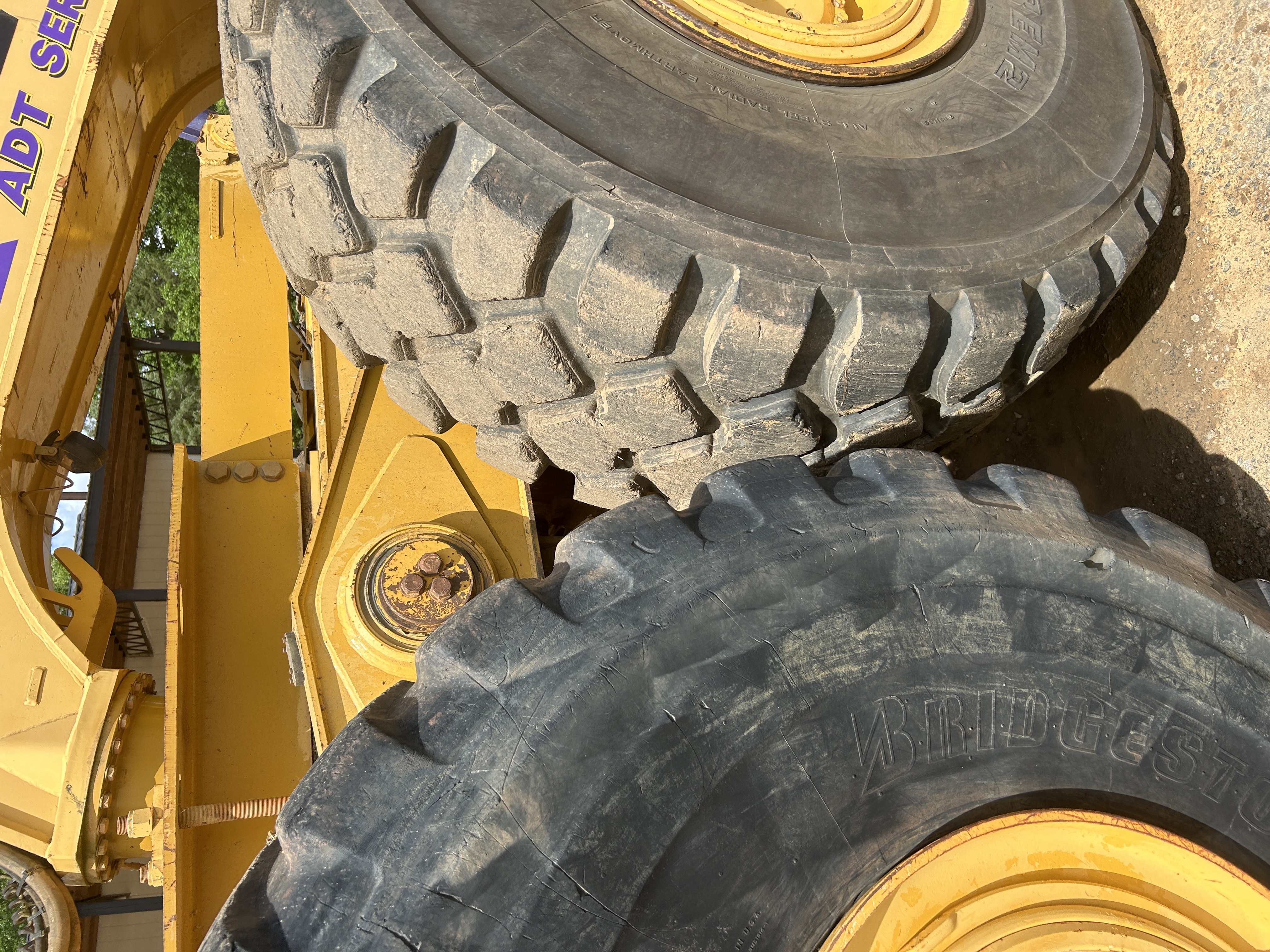 Used 2015 Bell B40D with 2016 K-Tech 1233 ADT Scraper