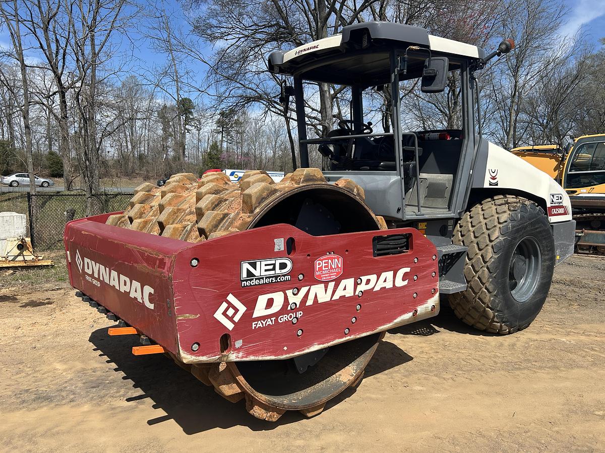 Used 2023 Dynapac CA2500D - 84" smooth drum with padfoot kit