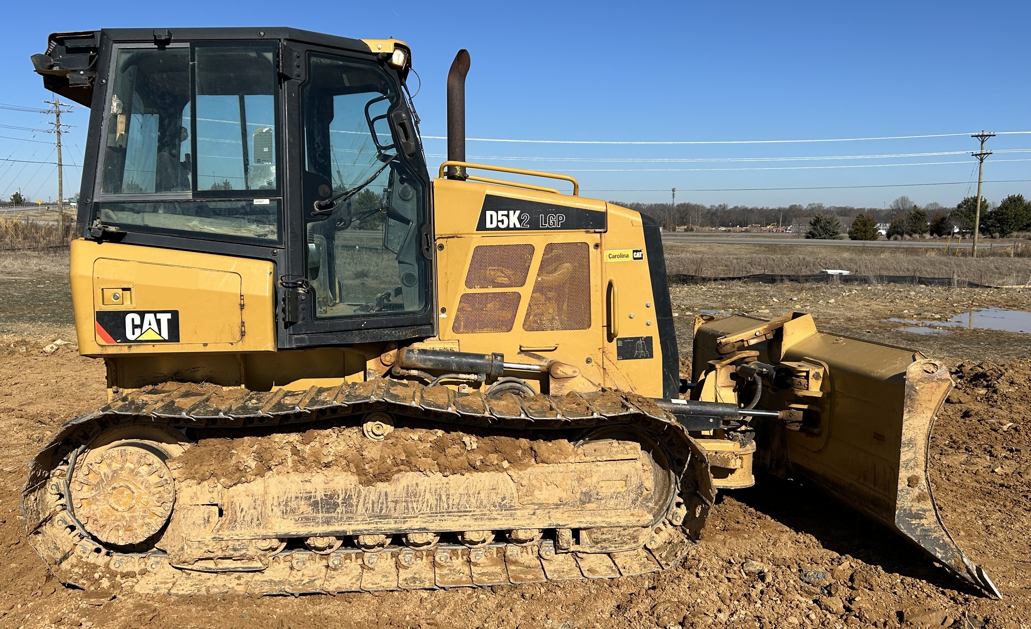 Used 2014 Caterpillar D5K2 LGP