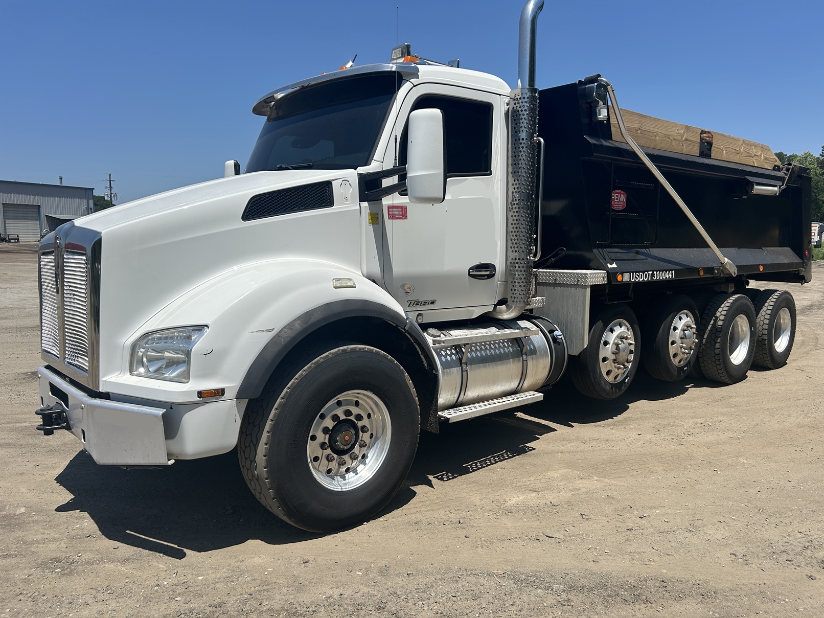 Used 2017 Kenworth T880 Quad Axle Dump Truck