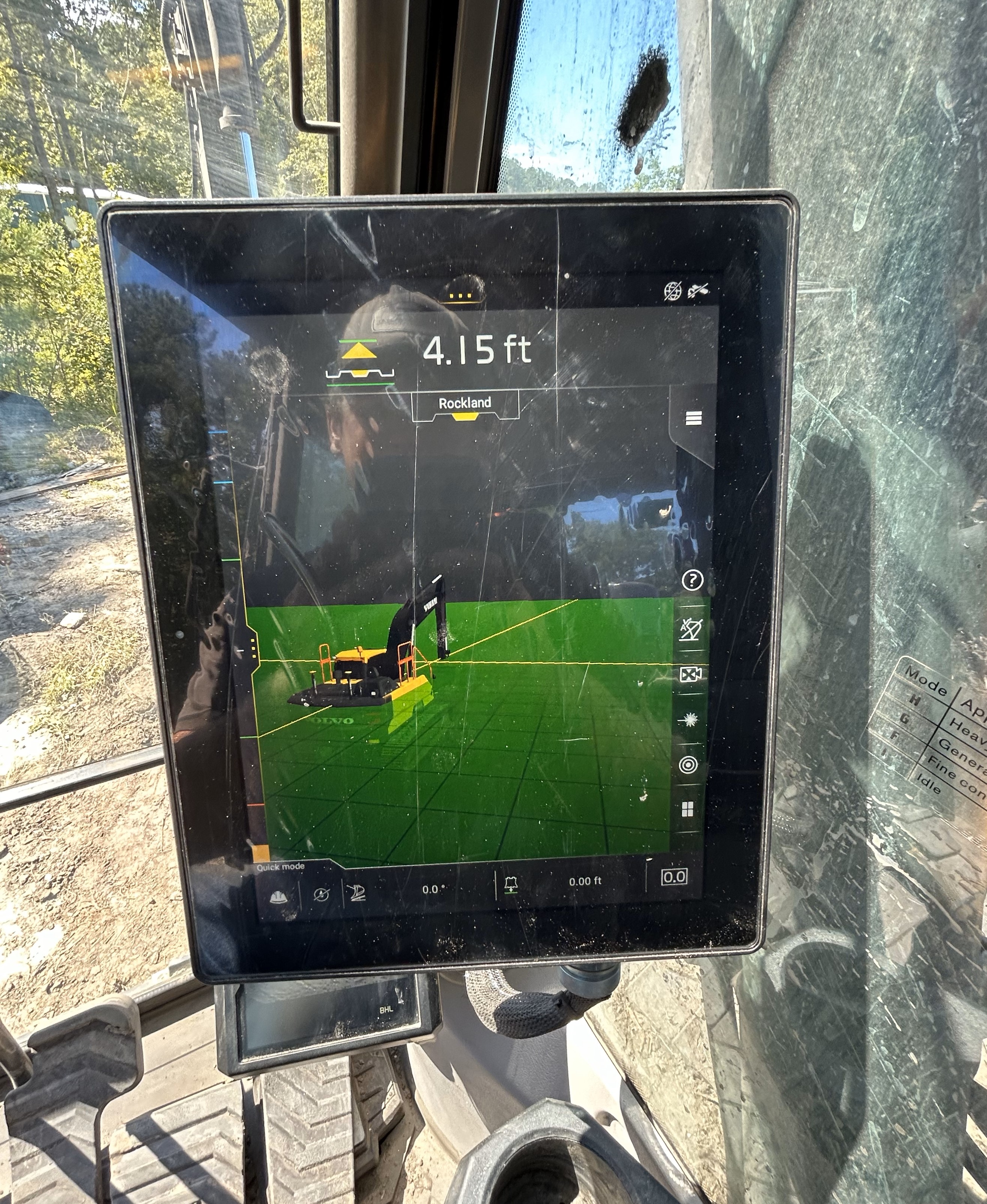 Used 2023 Volvo EC220EL with 385 hrs, progressive link hydraulic thumb