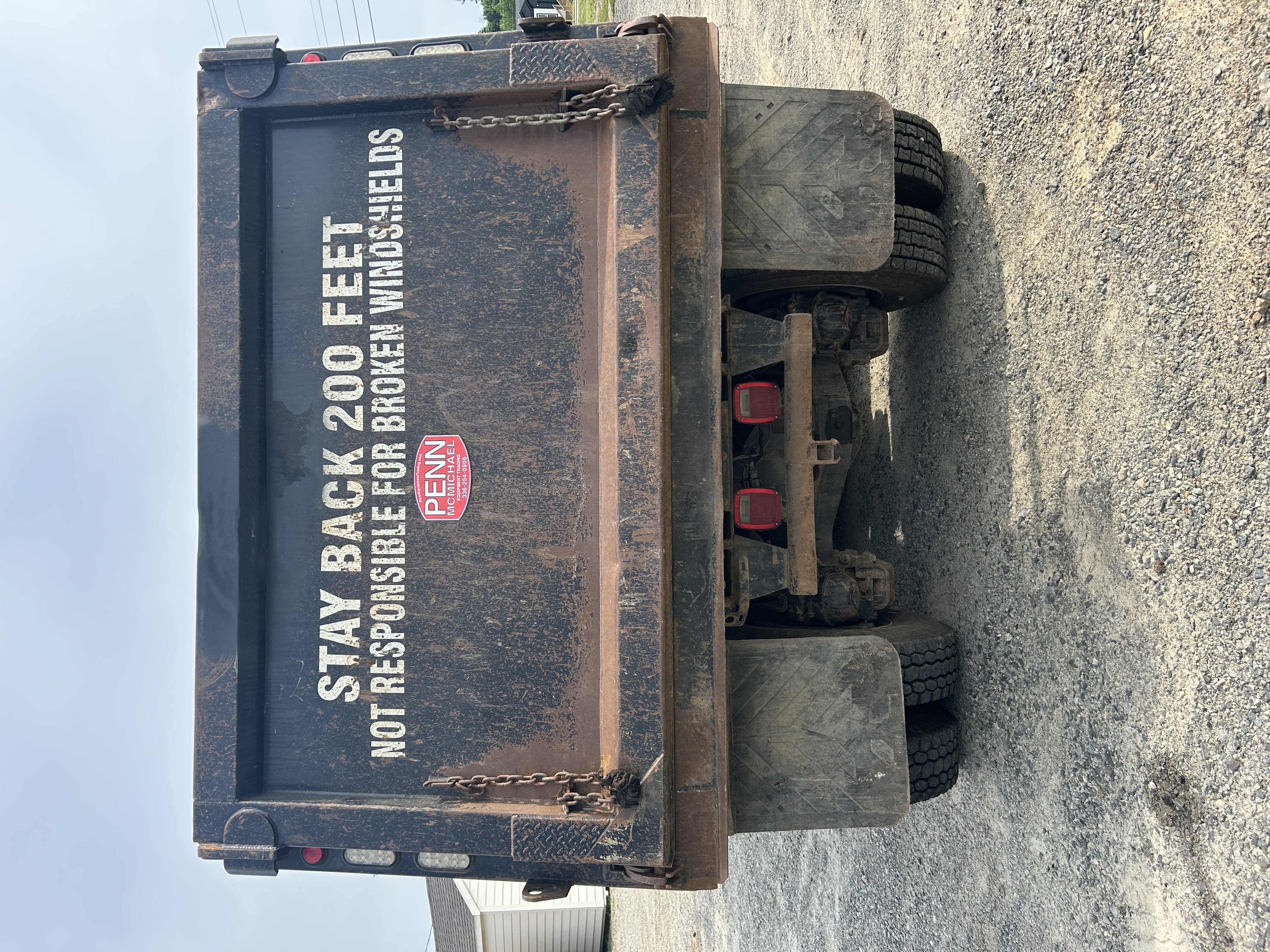 Used 2018 Mack Granite GU713 Quad Axle Dump Truck - automatic