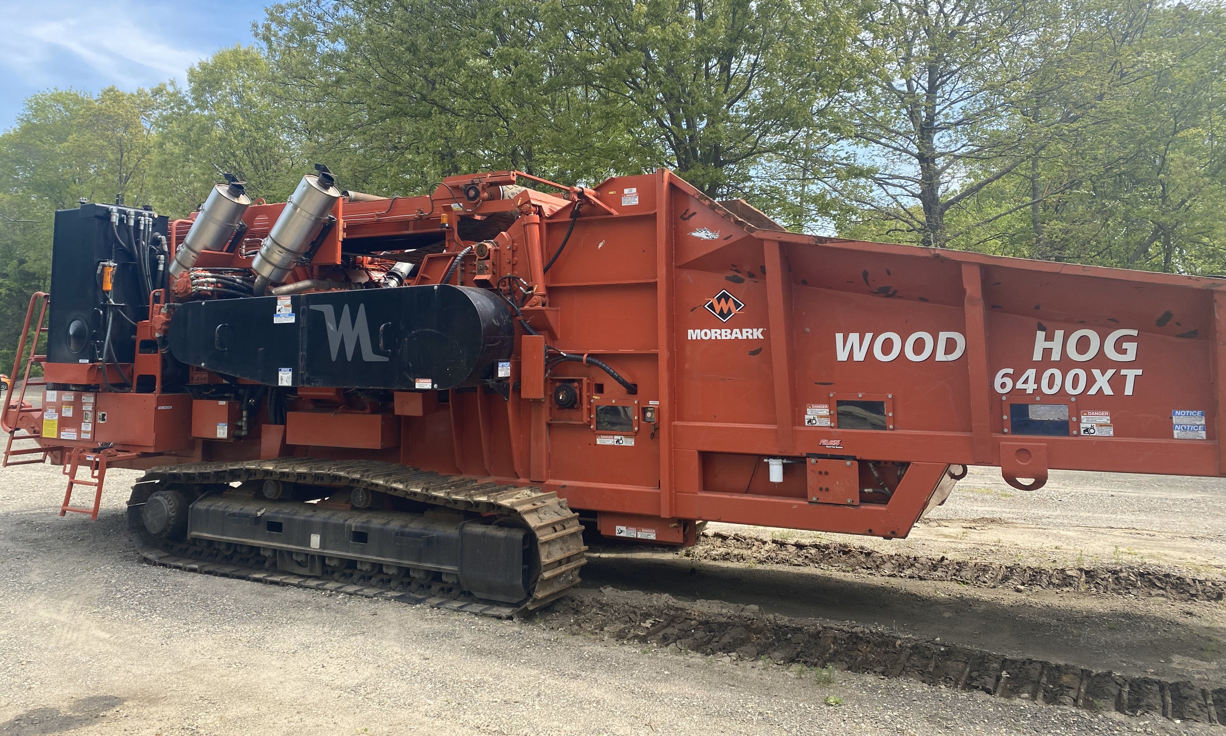 Used 2019 Morbark 6400XT Wood Hog Horizontal Grinder