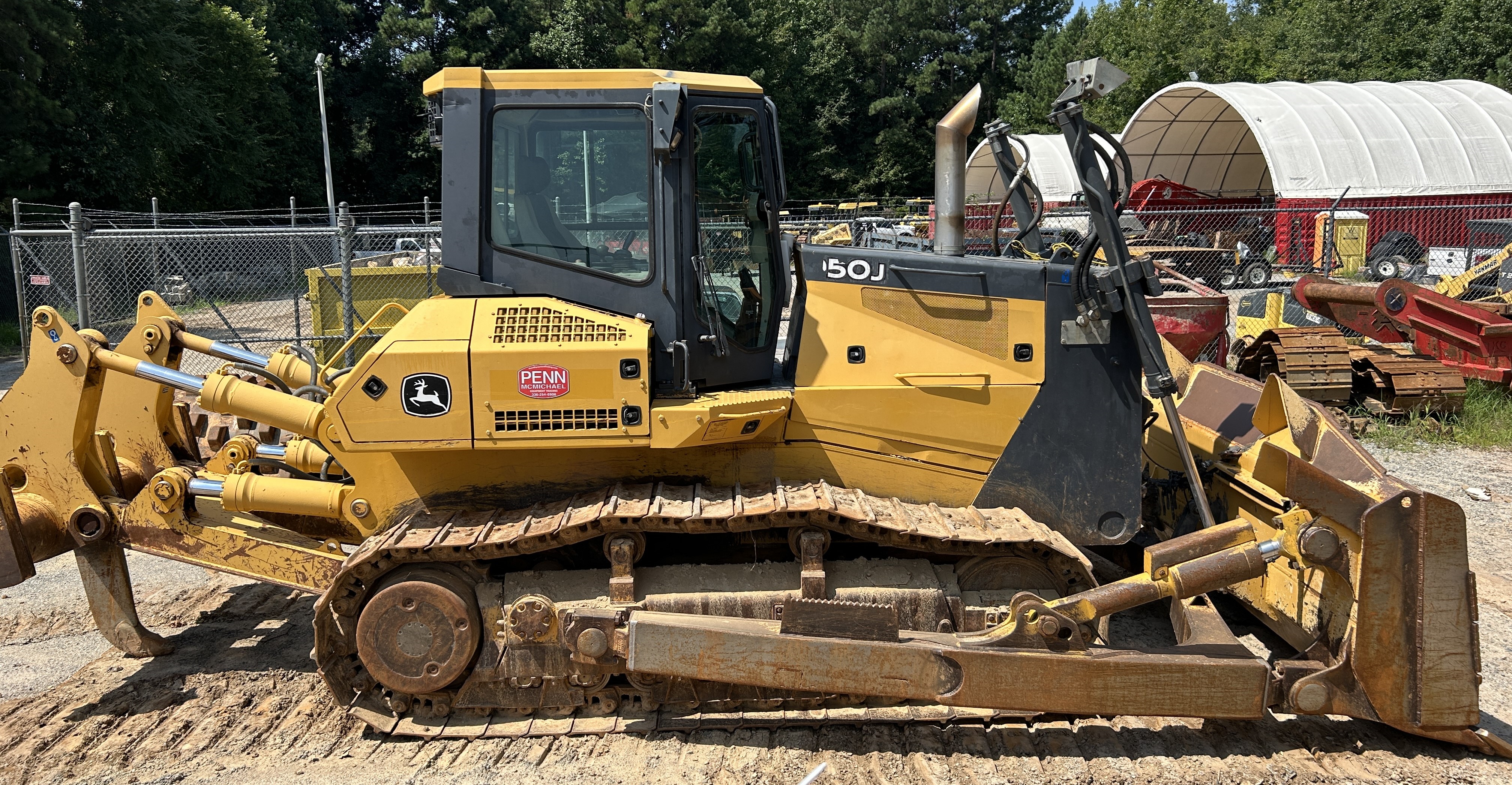Used 2009 DEERE 950J (D7R size) with ripper