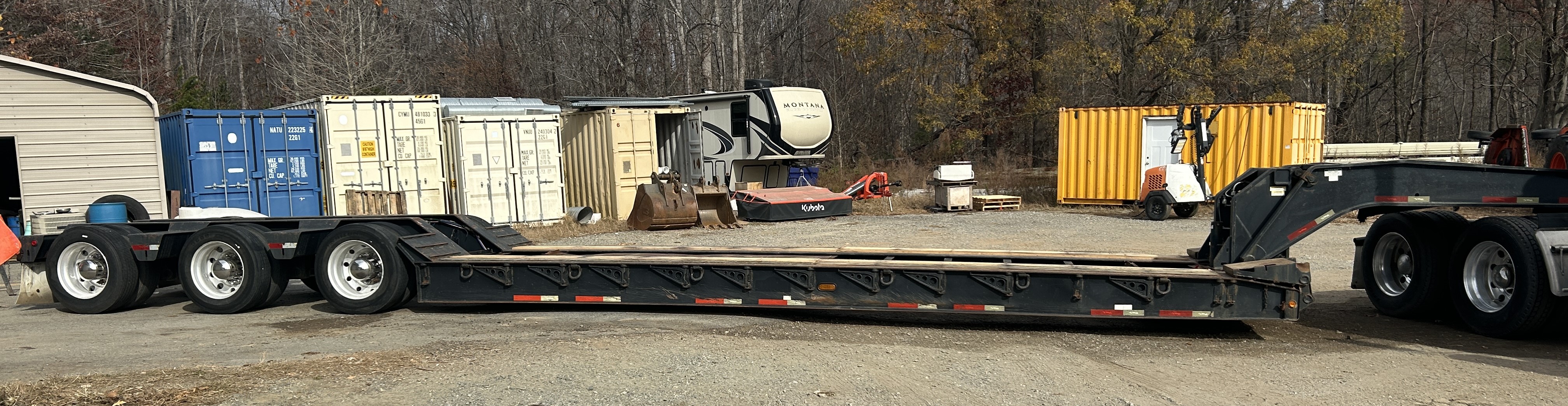 Used 2010 Talbert 51 Ton Lowboy