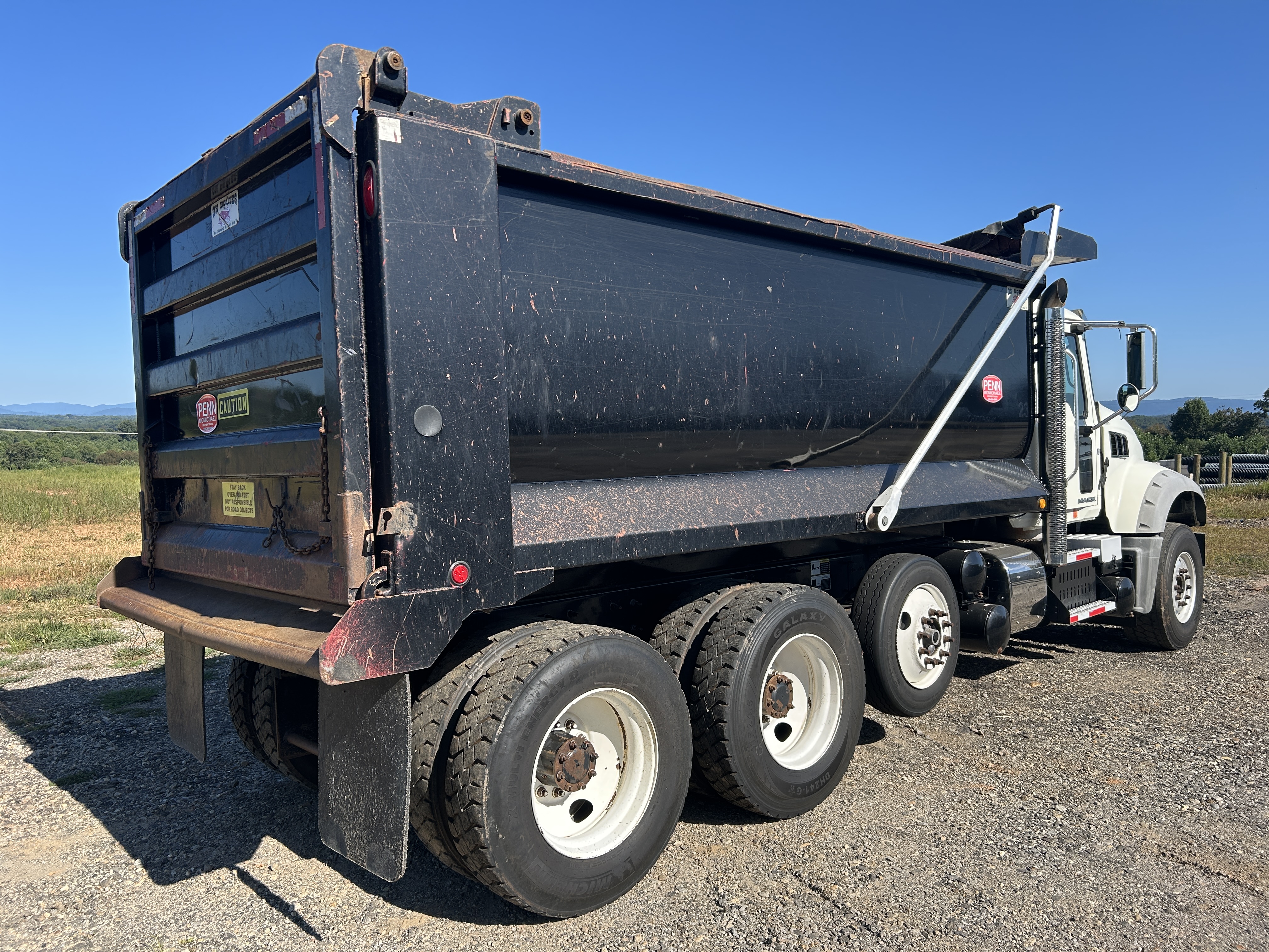 Used 2017 Mack GU713 Tri Axle Dump Truck - Automatic