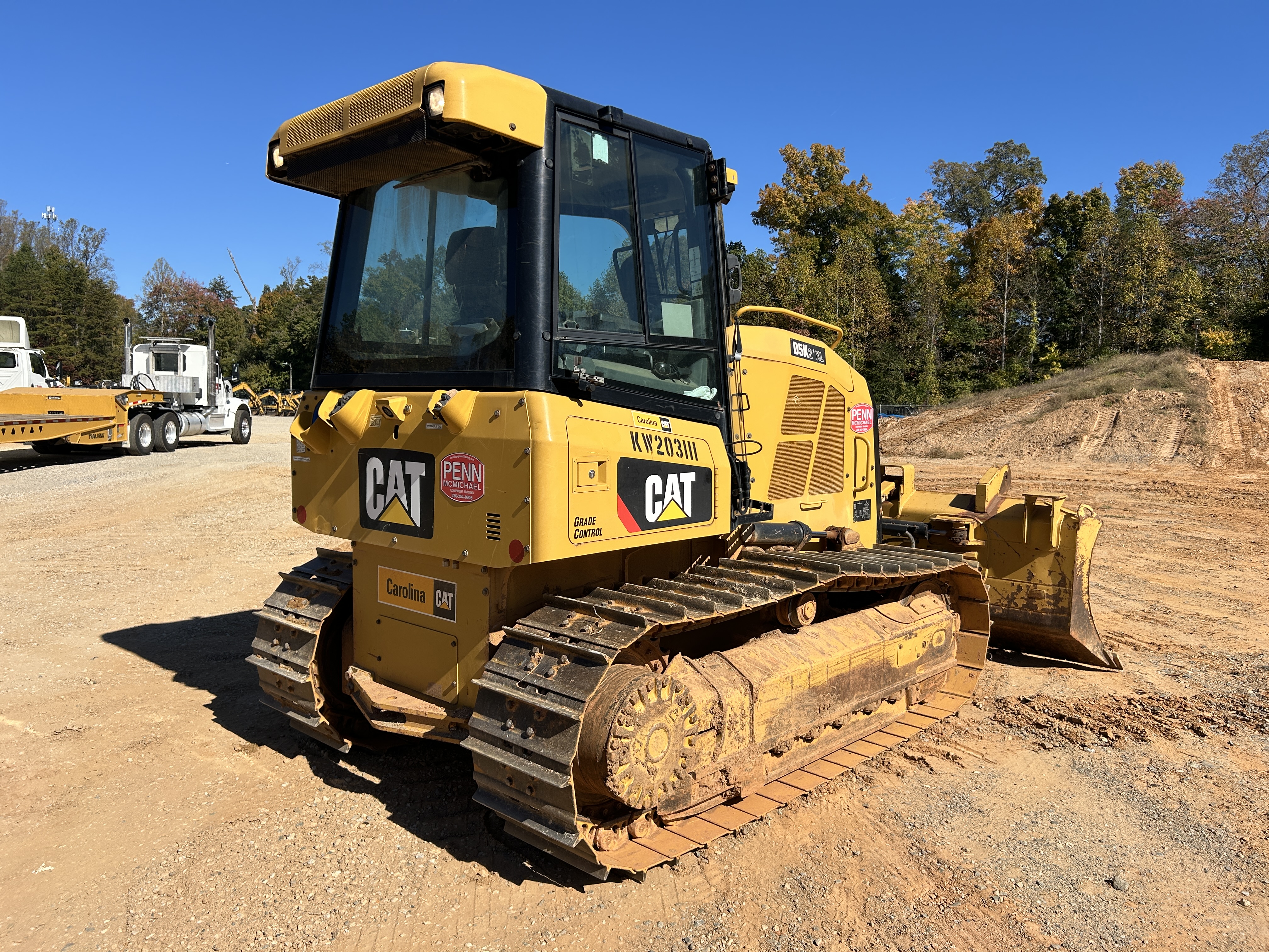 Used 2018 Caterpillar D5K2 XL with complete new CAT U/C