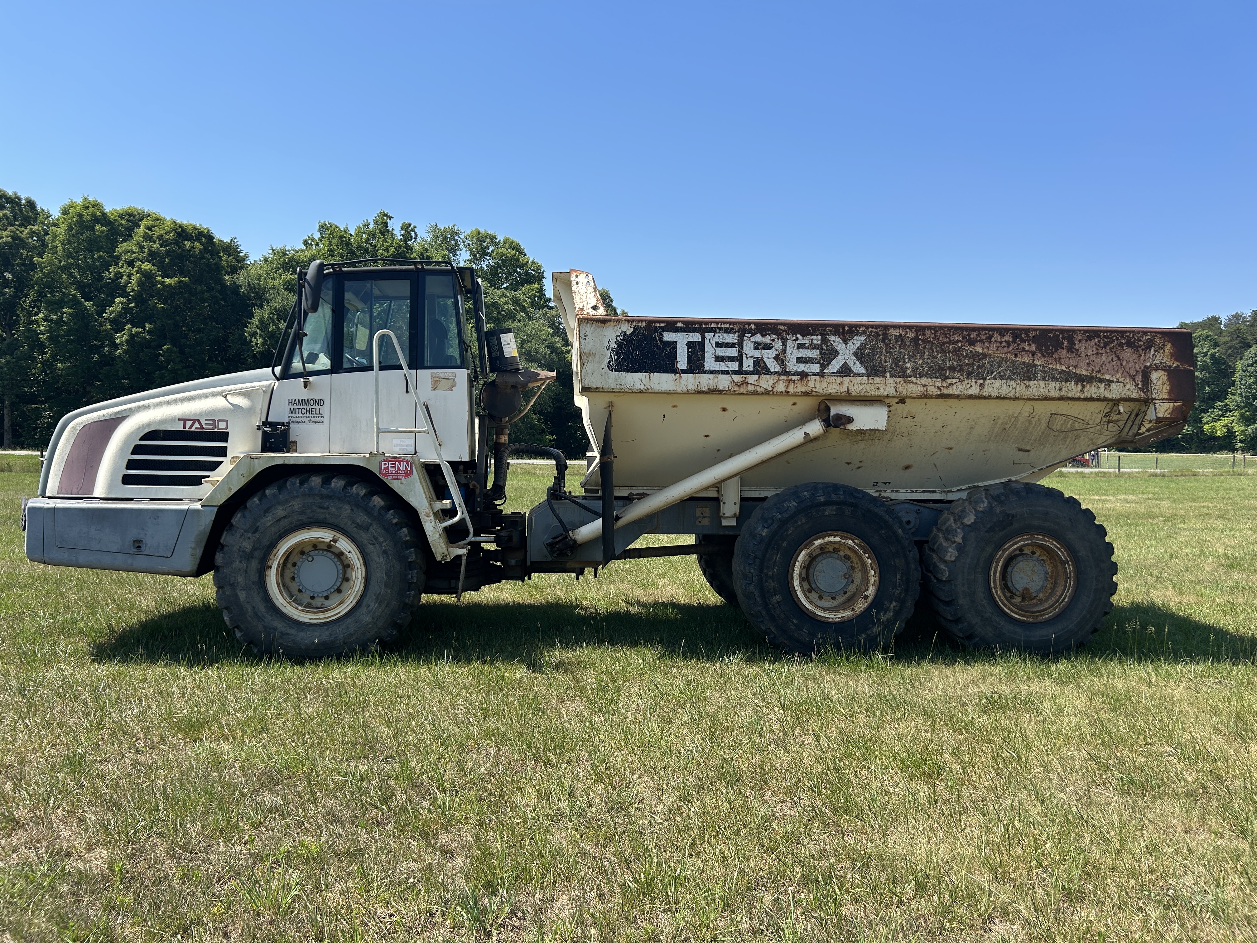 Used 2005 Terex (2) TA30 Generation 7 Trucks