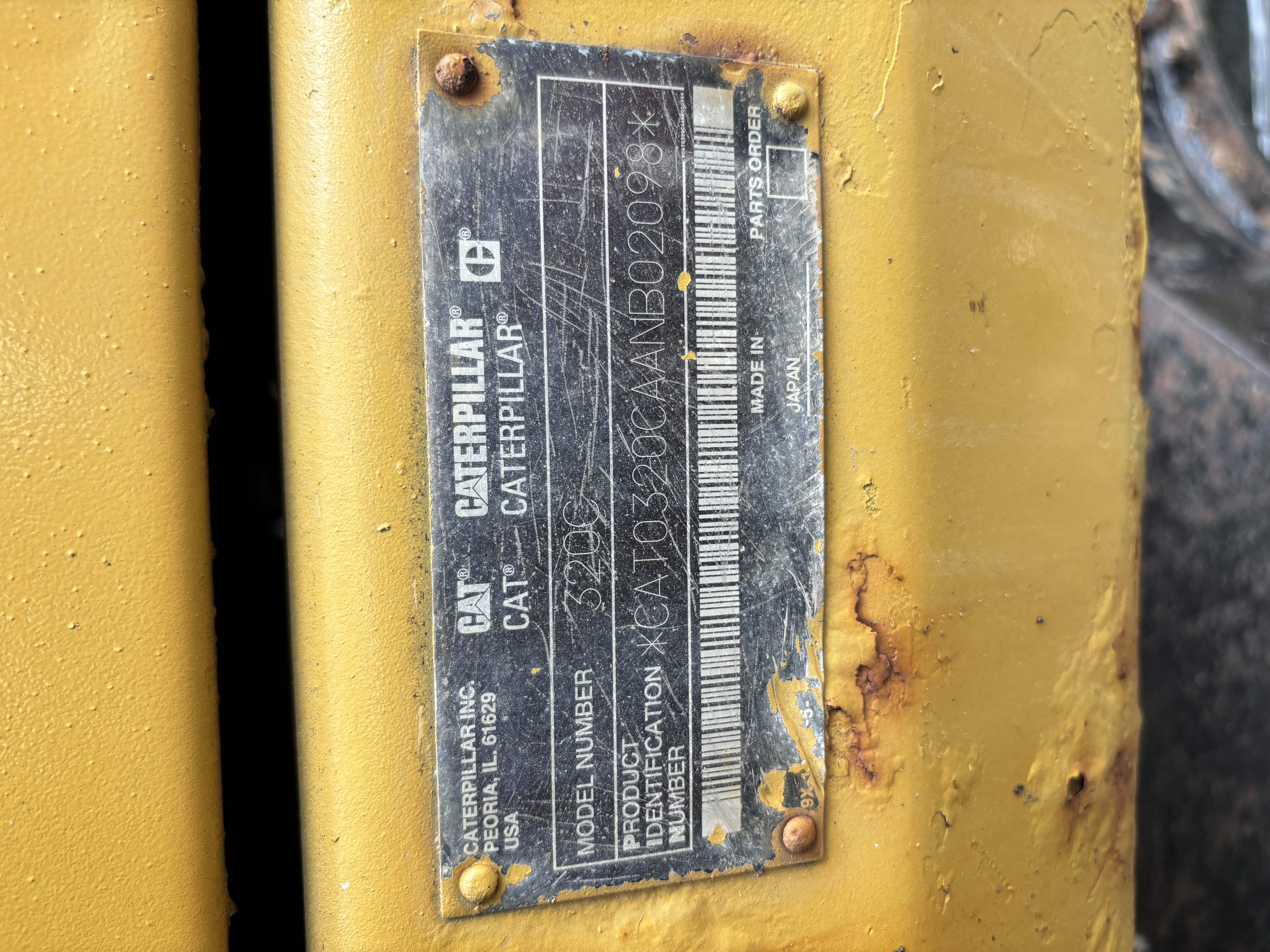 Used 2002 CATERPILLAR 320CL