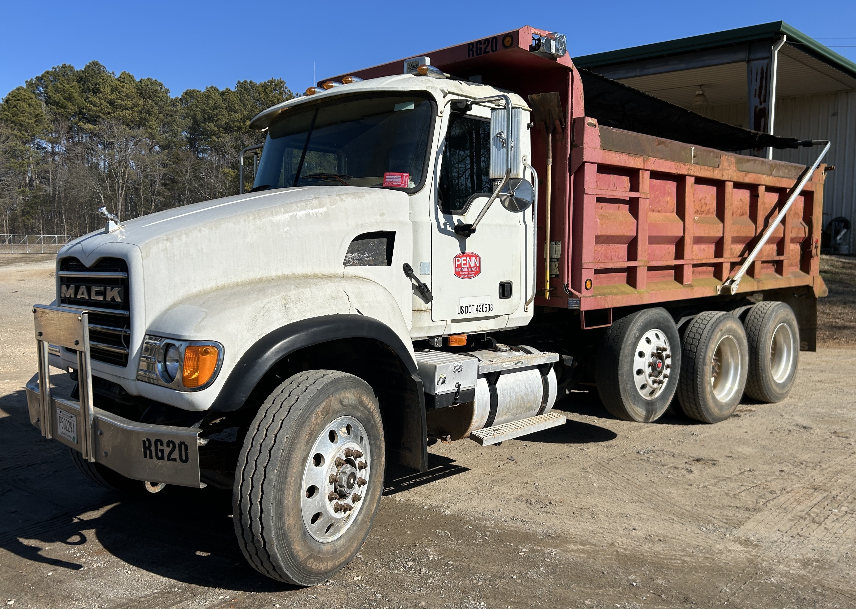Used 2005 Mack Granite CV713 Dump Truck