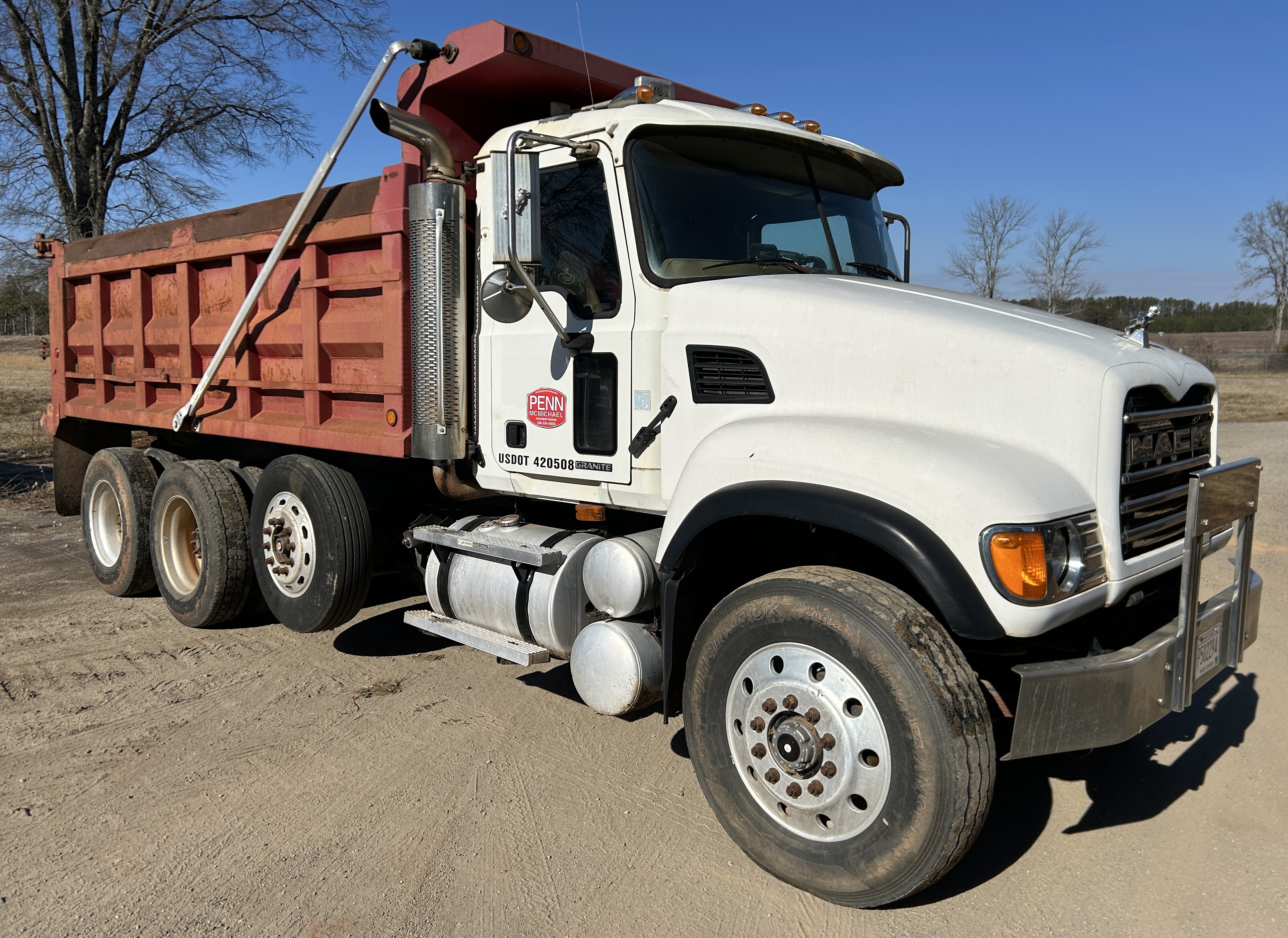 Used 2005 Mack Granite CV713 Dump Truck