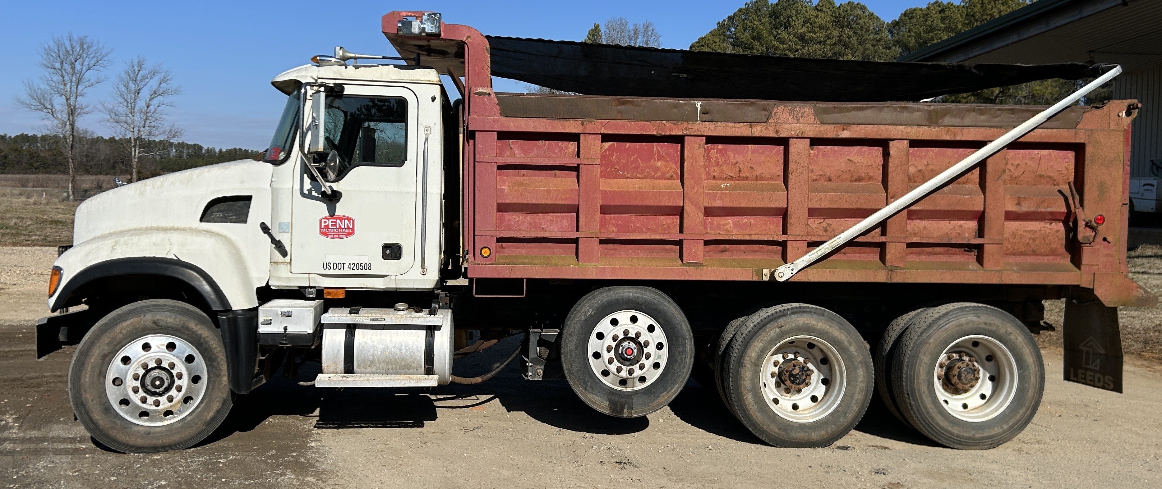 Used 2005 Mack Granite CV713 Dump Truck