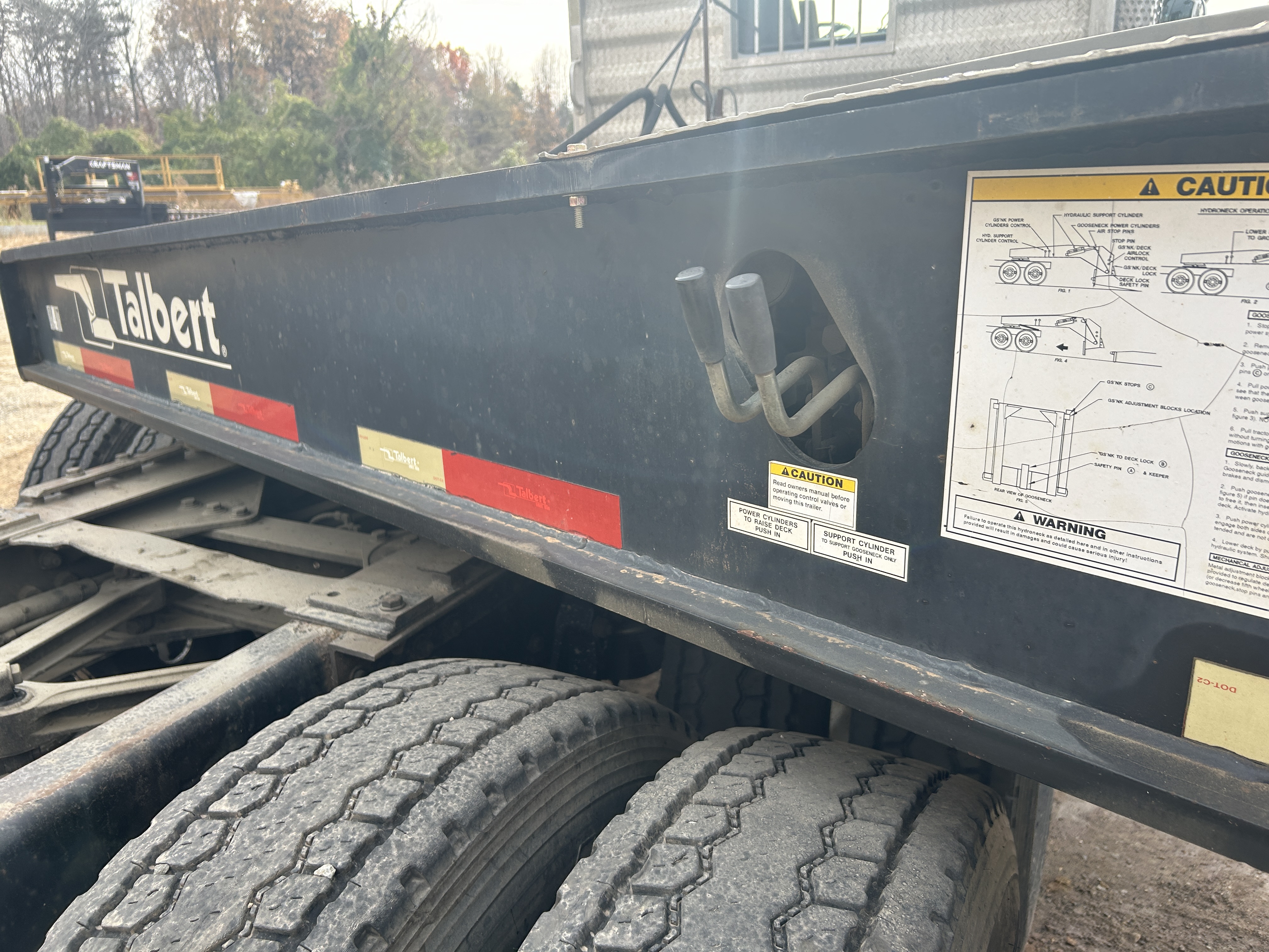 Used 2010 Talbert 51 Ton Lowboy