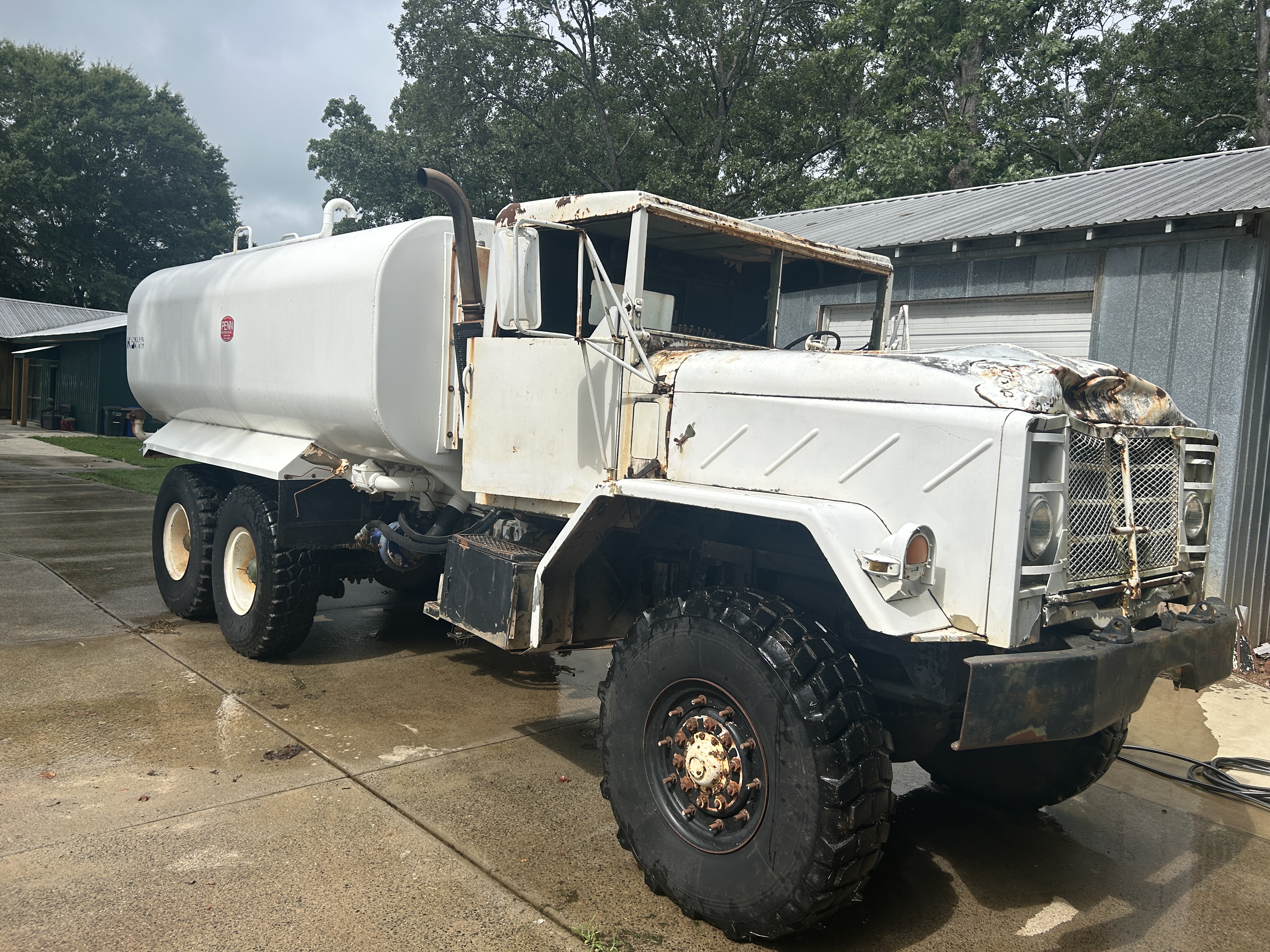Used 2006 Klein K-400 mounted on military truck