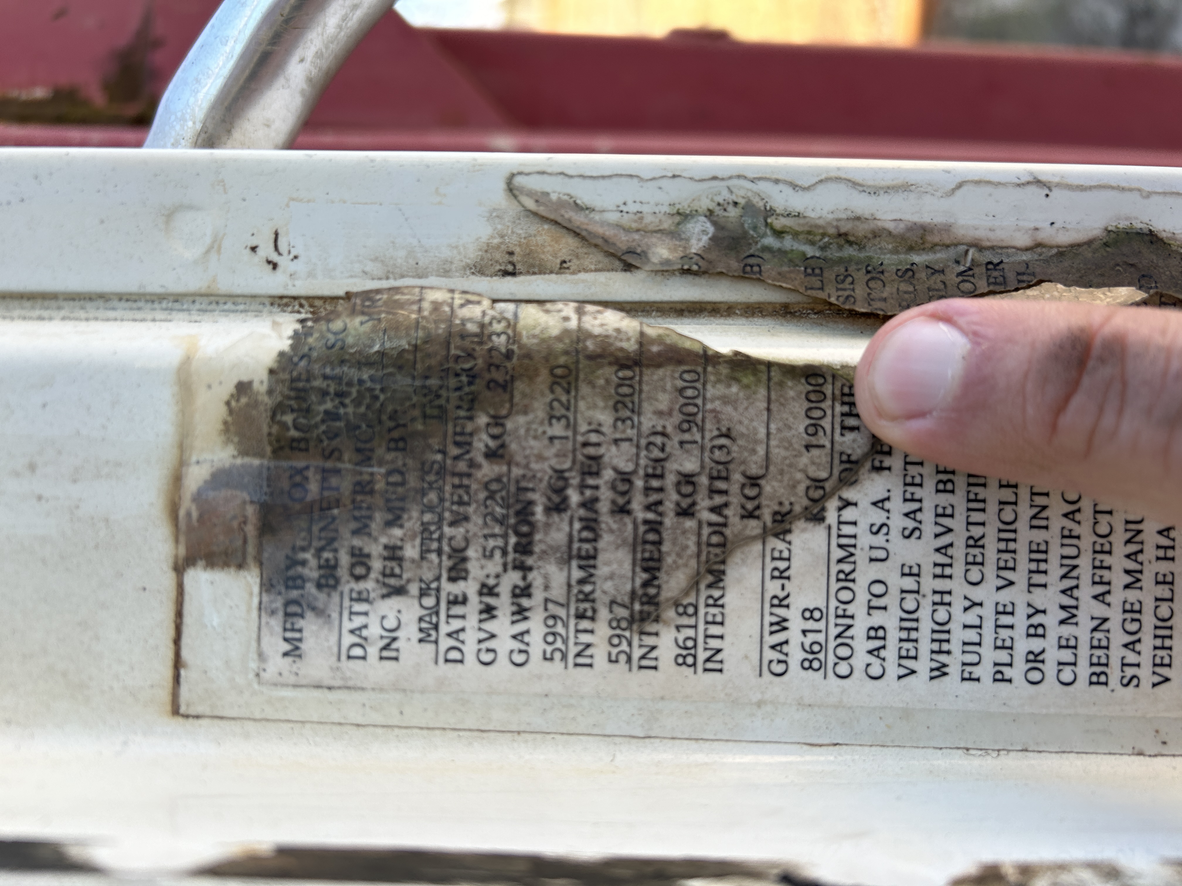 Used 2005 Mack Granite CV713 Dump Truck