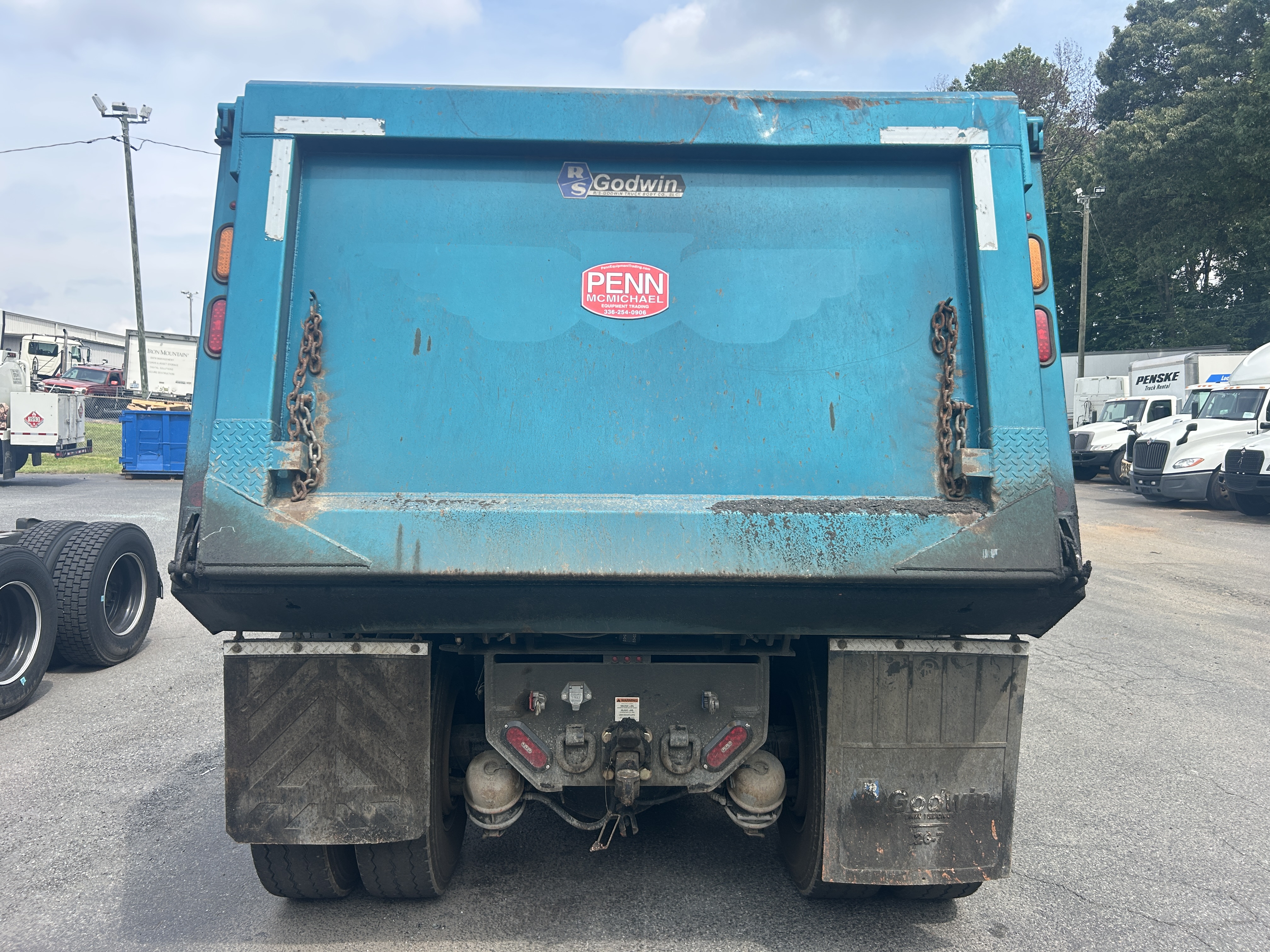 Used 2023 International HX620 Servere Duty Quint Axle Dump Truck