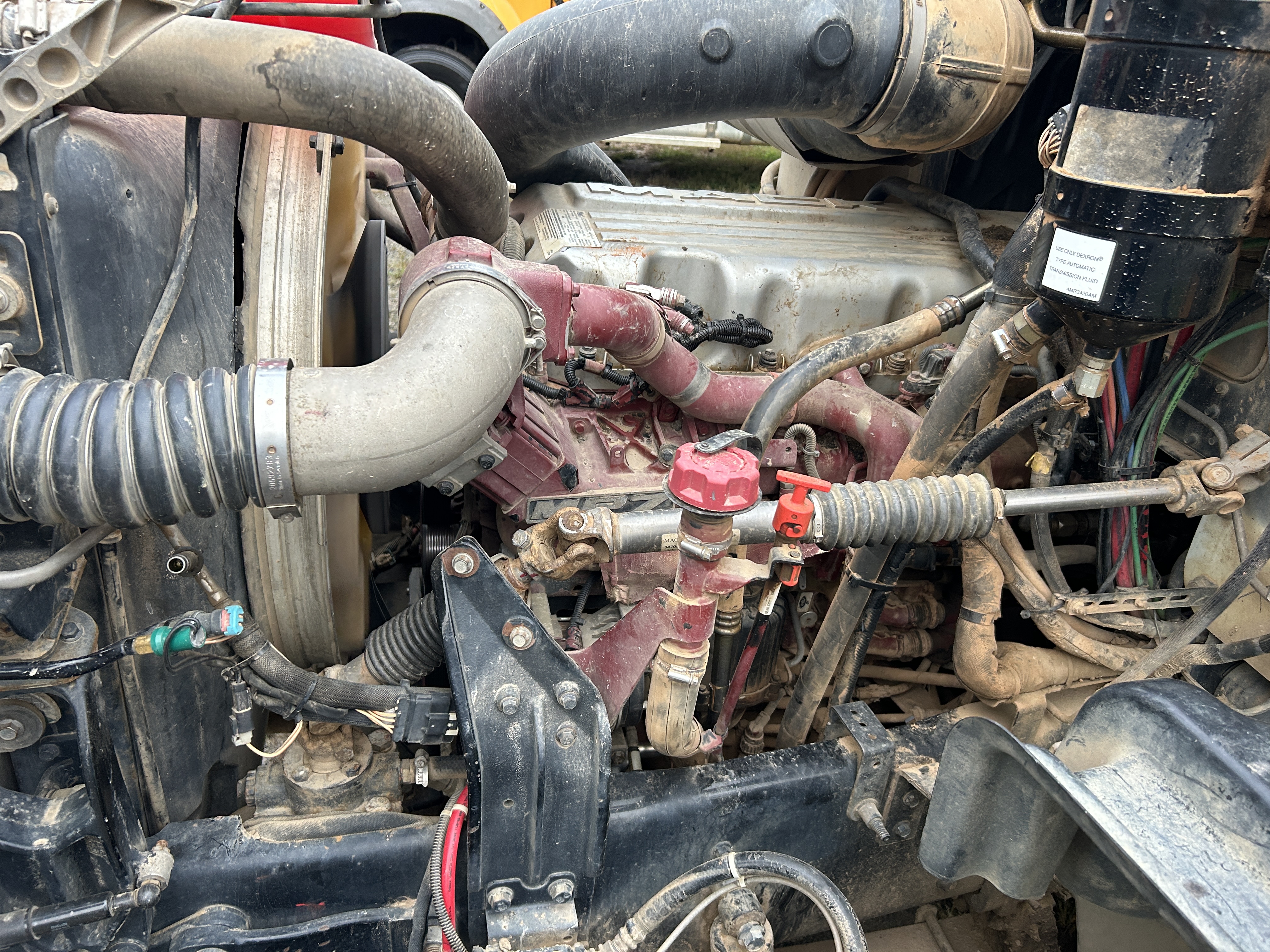 Used 2014 Mack Granite GU713 Quad Axle Dump Truck - Automatic