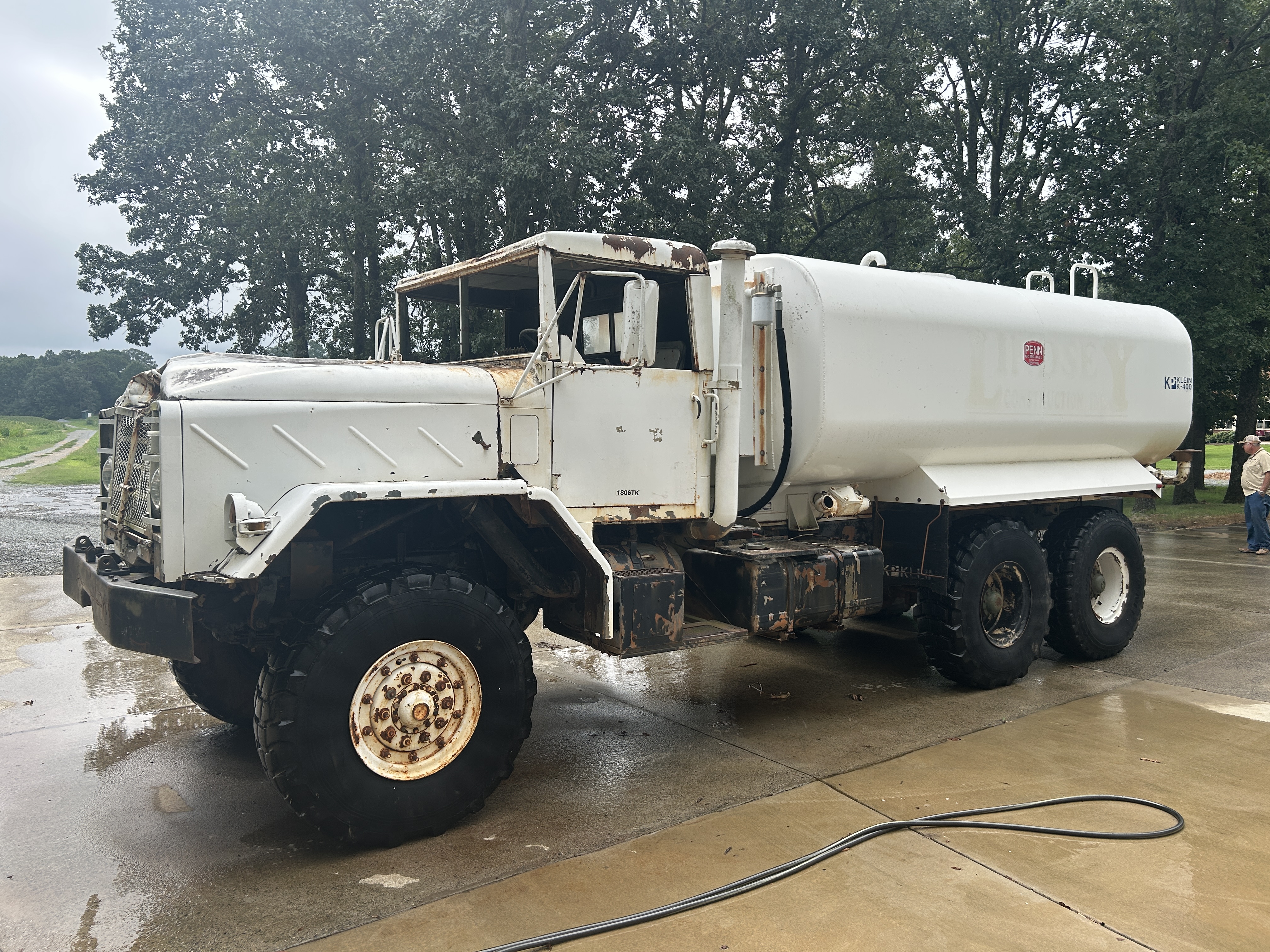 Used 2006 Klein K-400 mounted on military truck