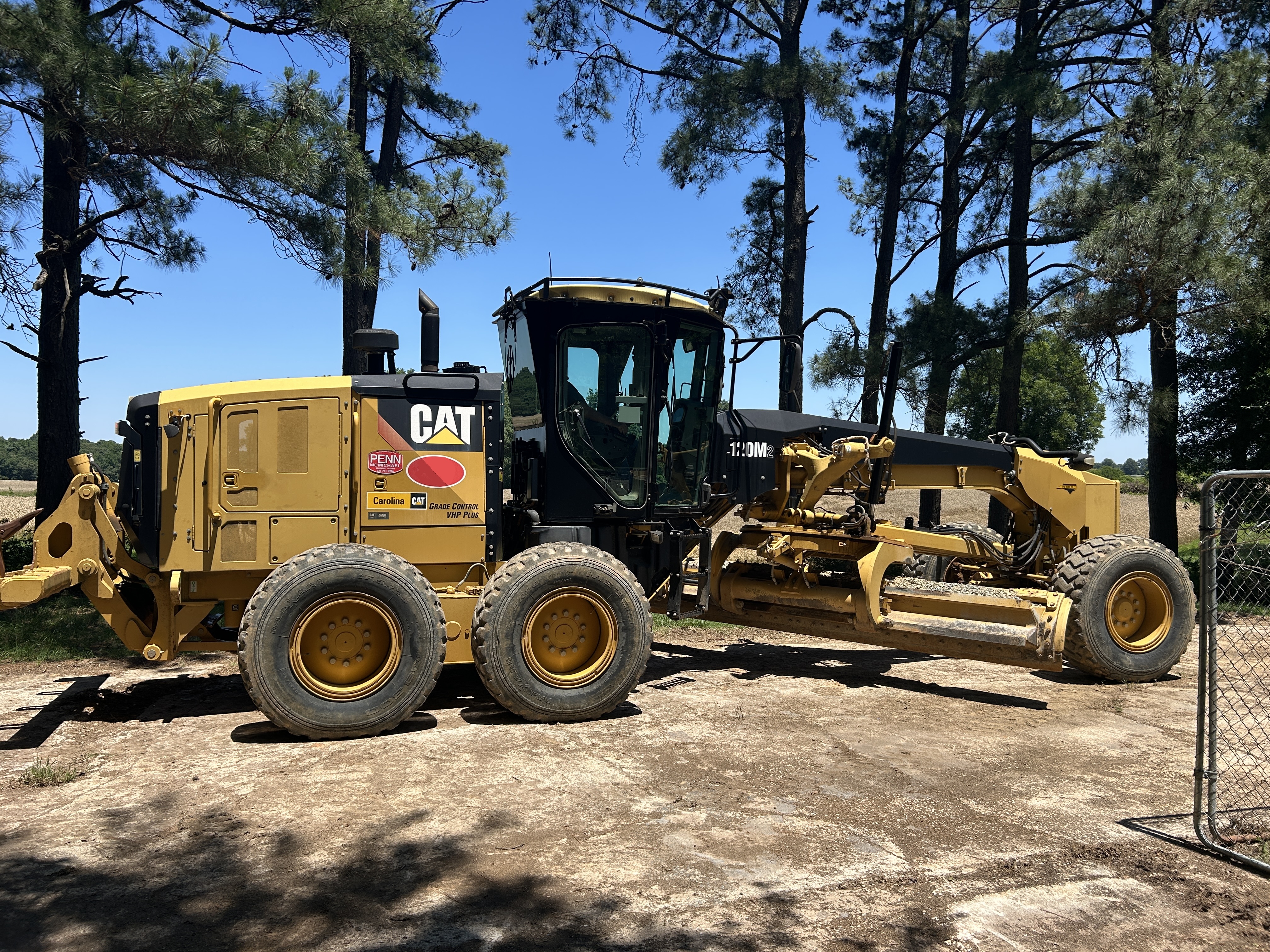 Used 2012 Caterpillar 120M2 VHP Plus with Grade Control