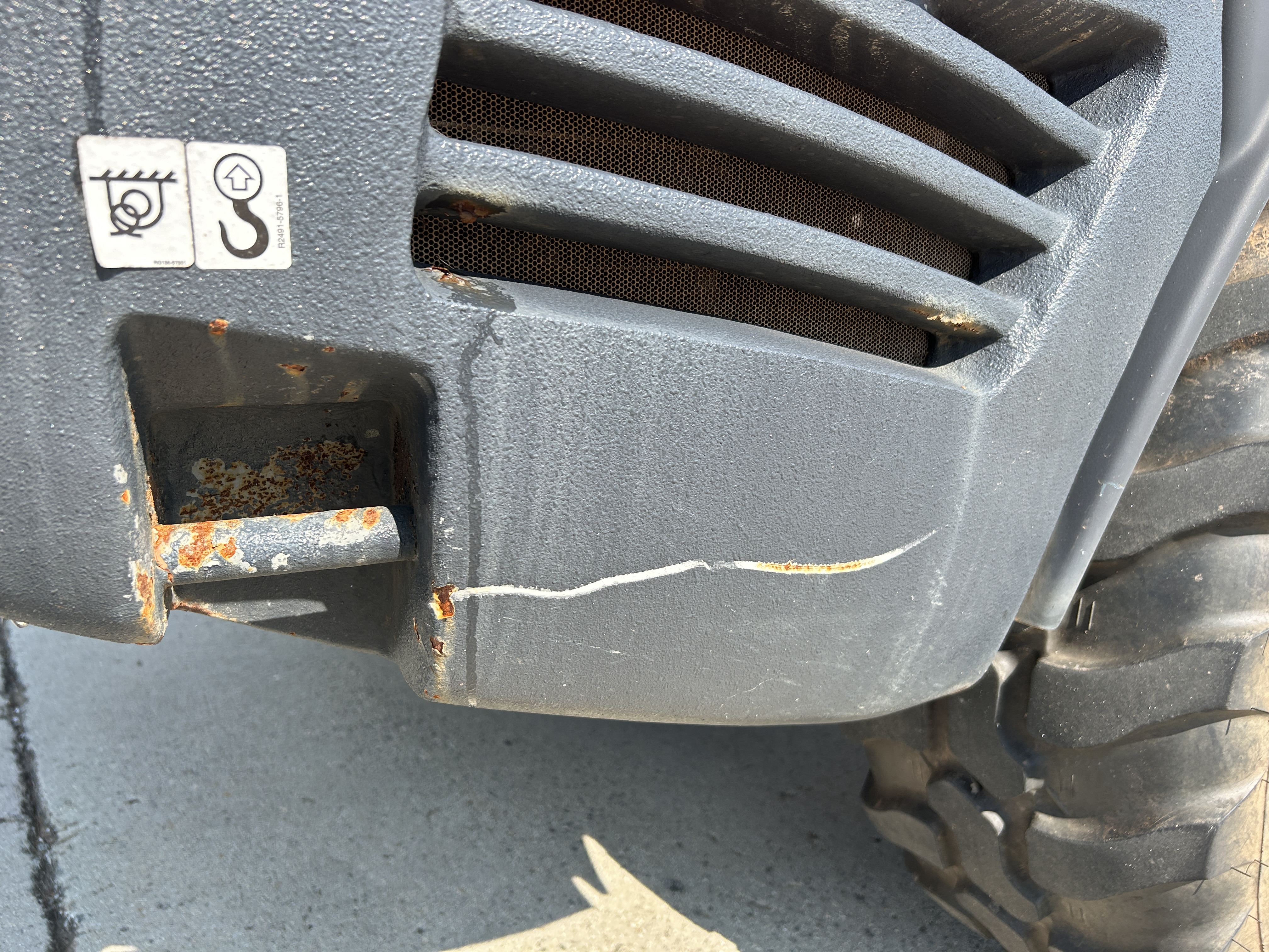 Used 2020 Kubota R630 wheel loader - never used in contruction!