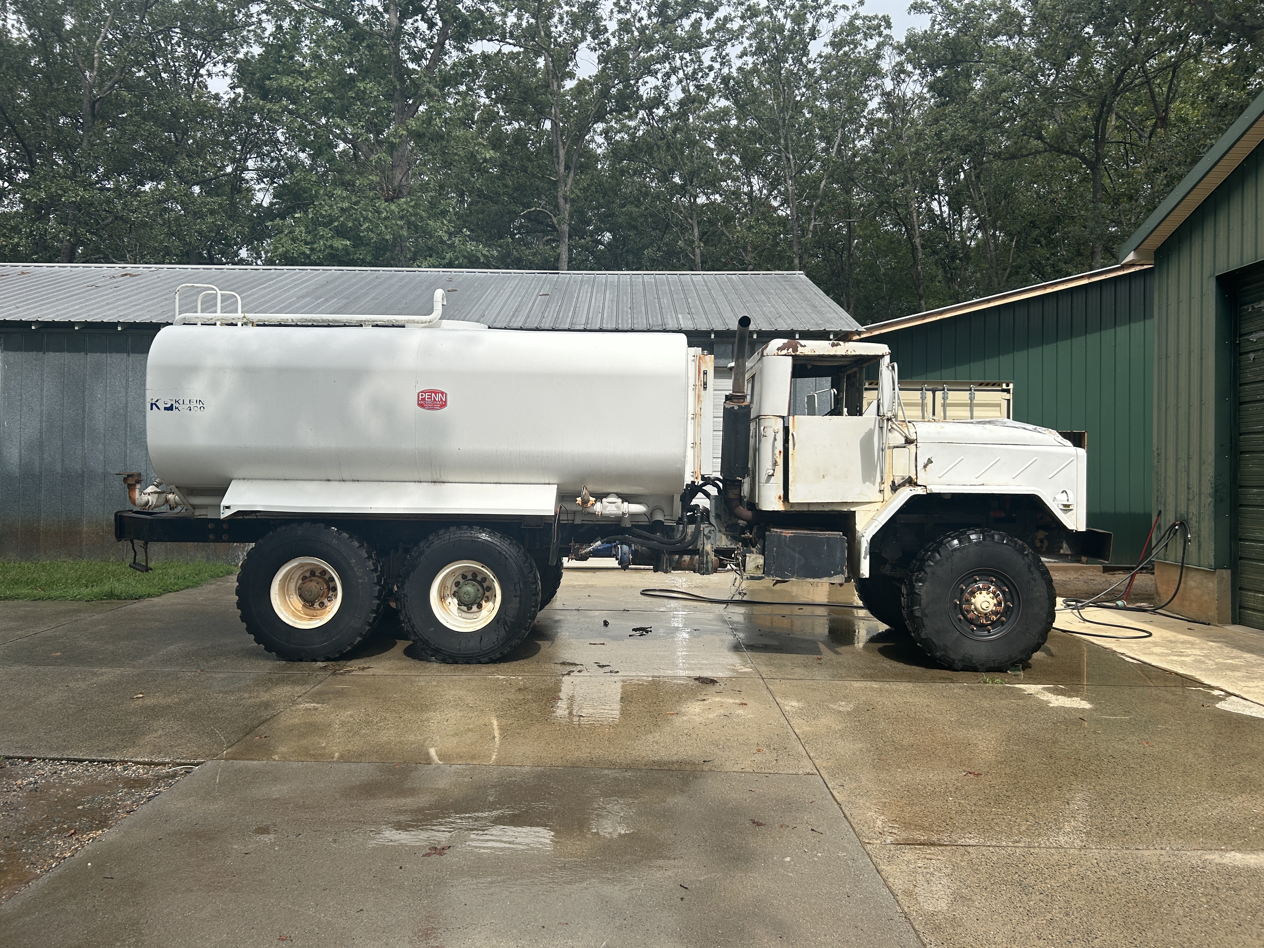 Used 2006 Klein K-400 mounted on military truck