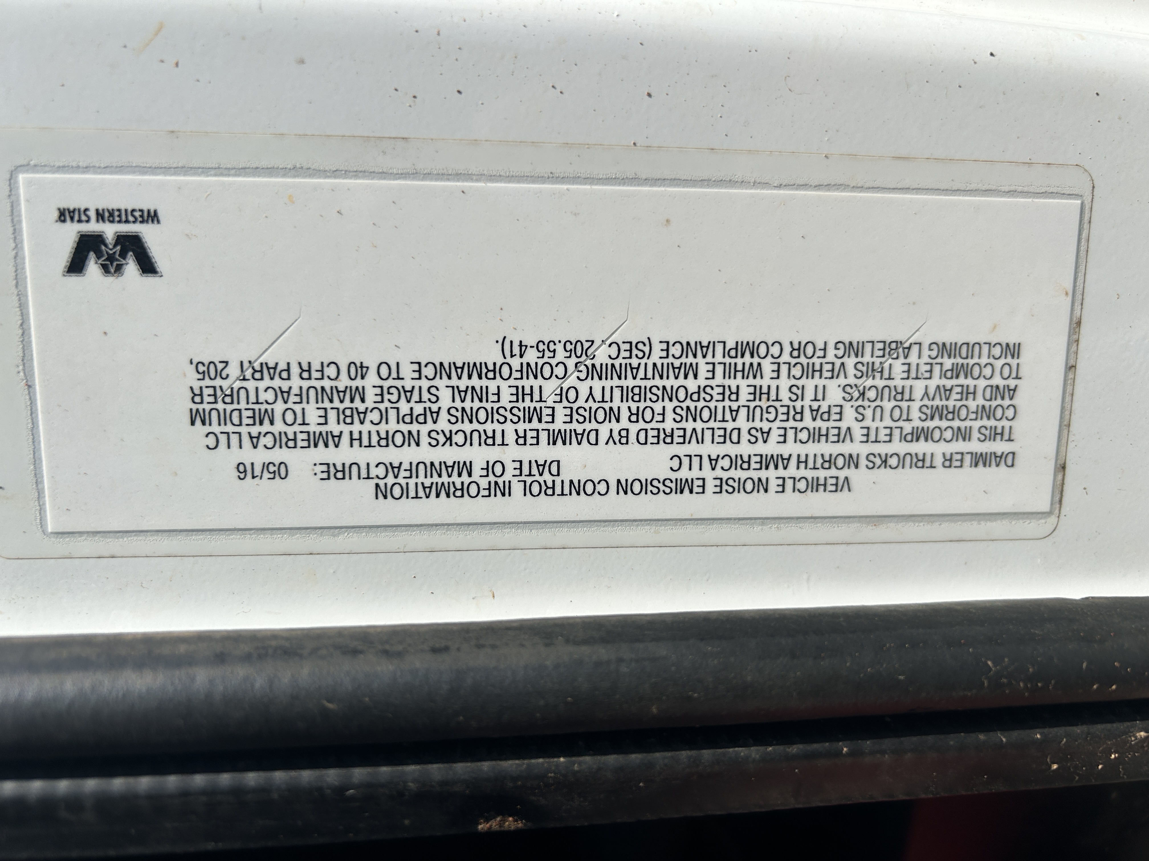 Used 2017 Western Star 4700SF Auto with 183k miles