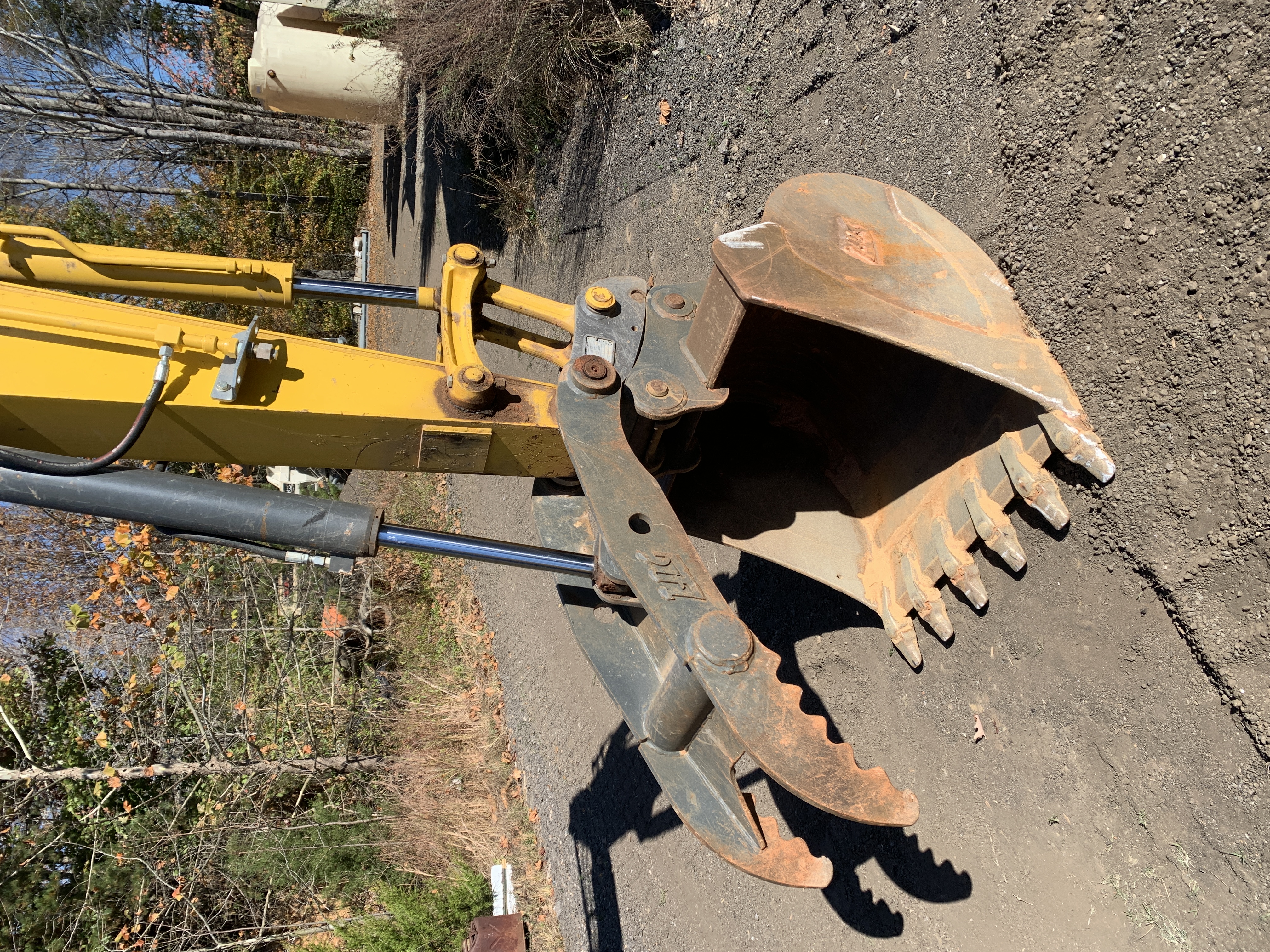 Used 2021 Komatsu PC88MR-11 with only 591 hours, loaded!