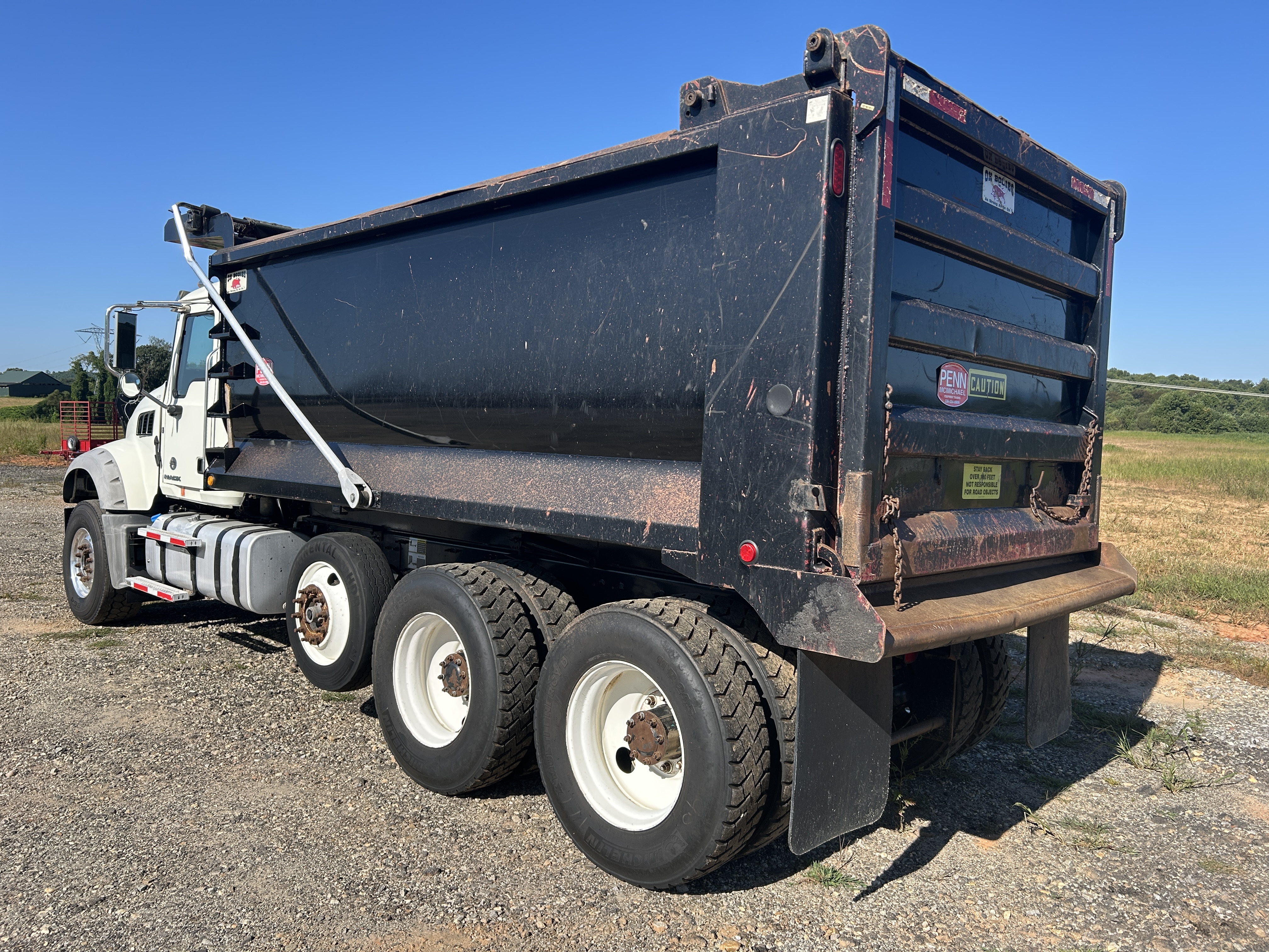 Used 2017 Mack GU713 Tri Axle Dump Truck - Automatic